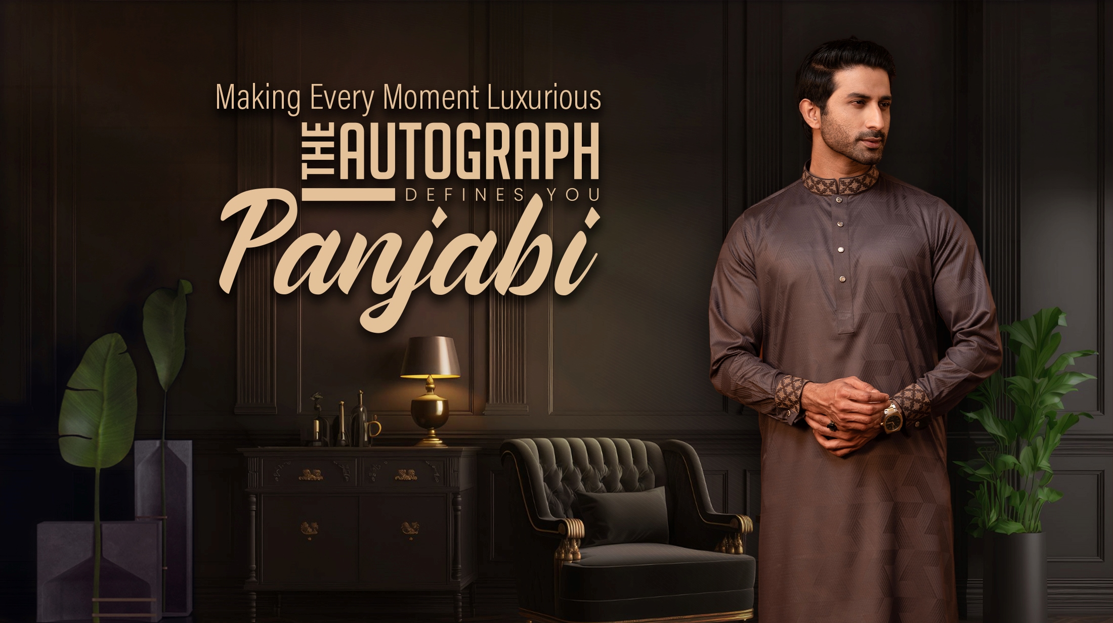 AUTOGRAPH LUXURY PANJABI