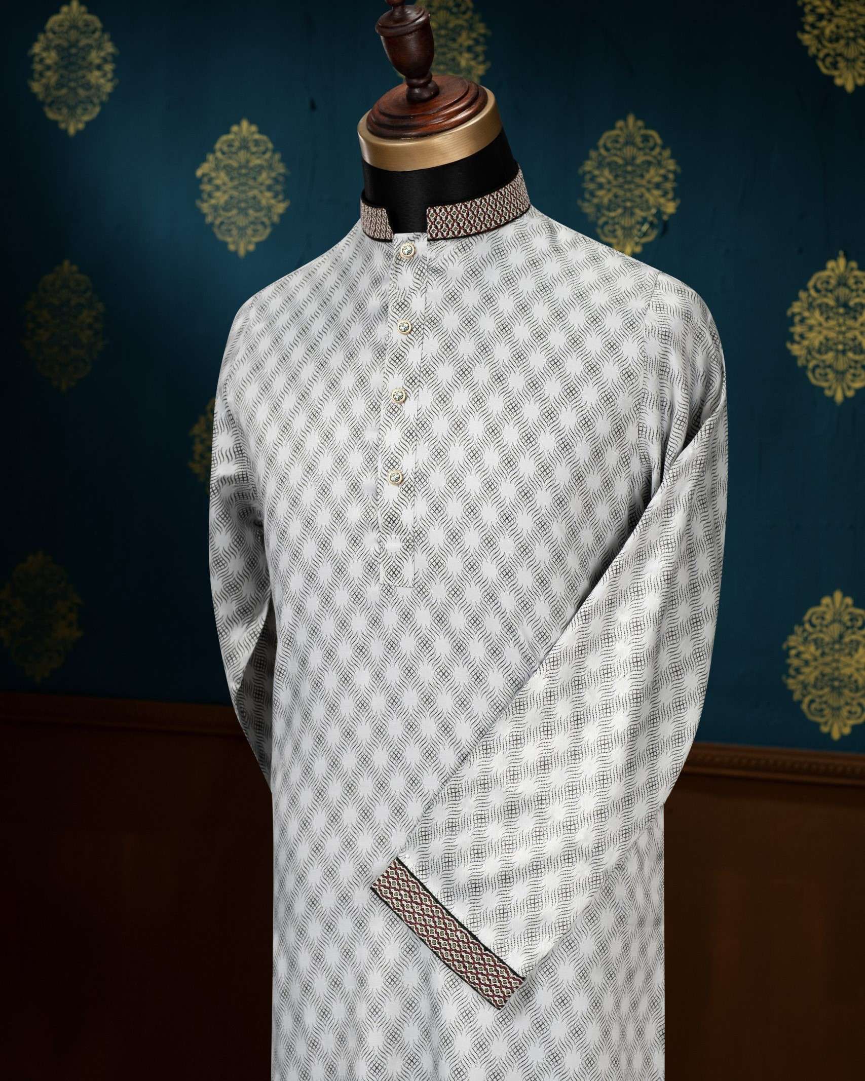Printed Classic Panjabi (FP-2505)