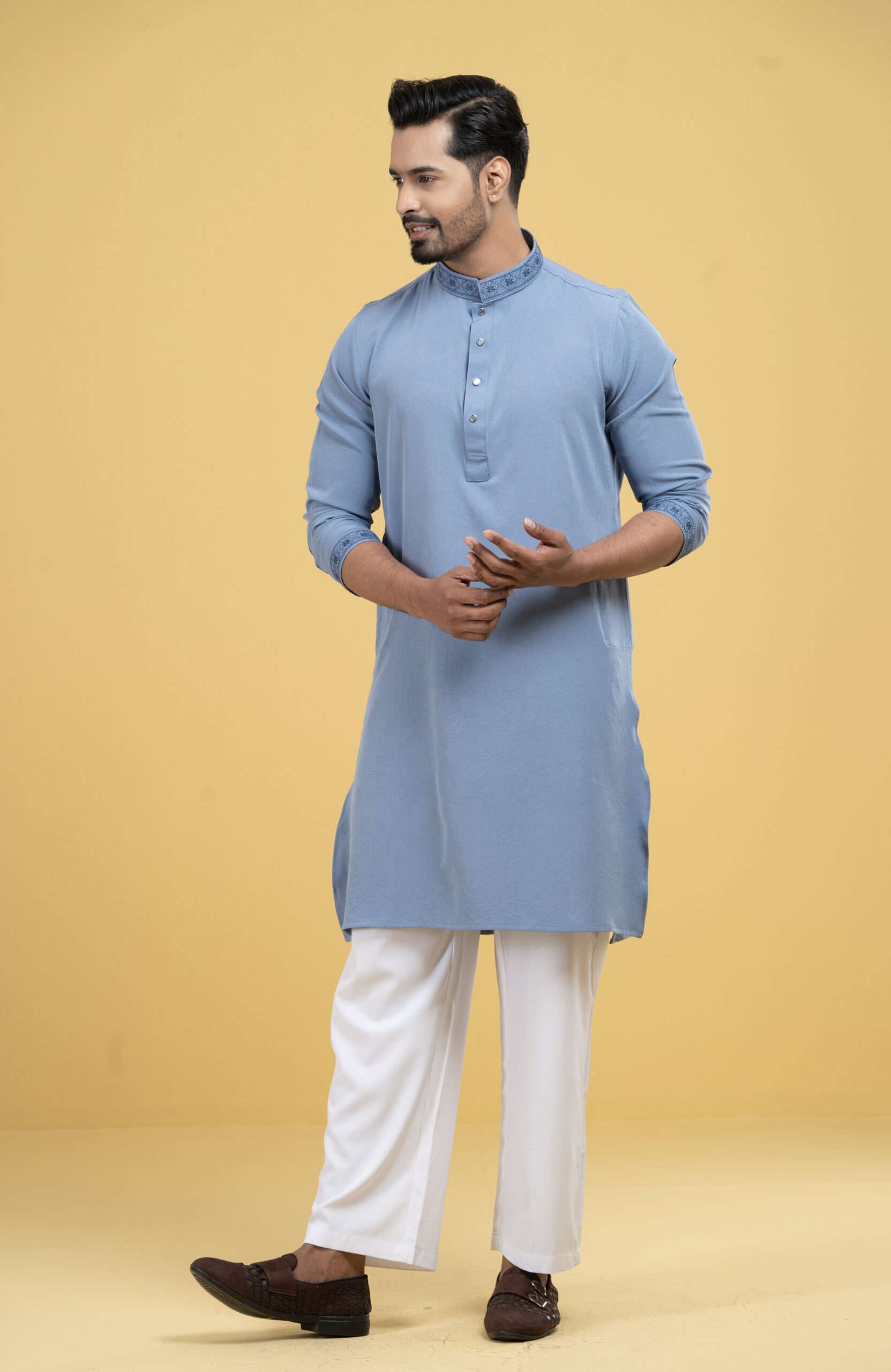 Embroidery Panjabi (FP-2570 A)