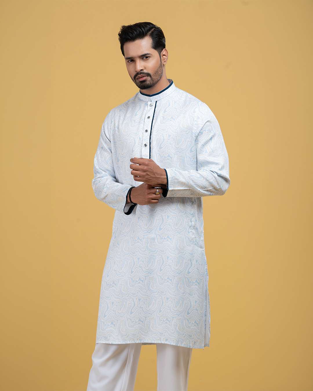 Printed Classic Panjabi (FP-2561 A)