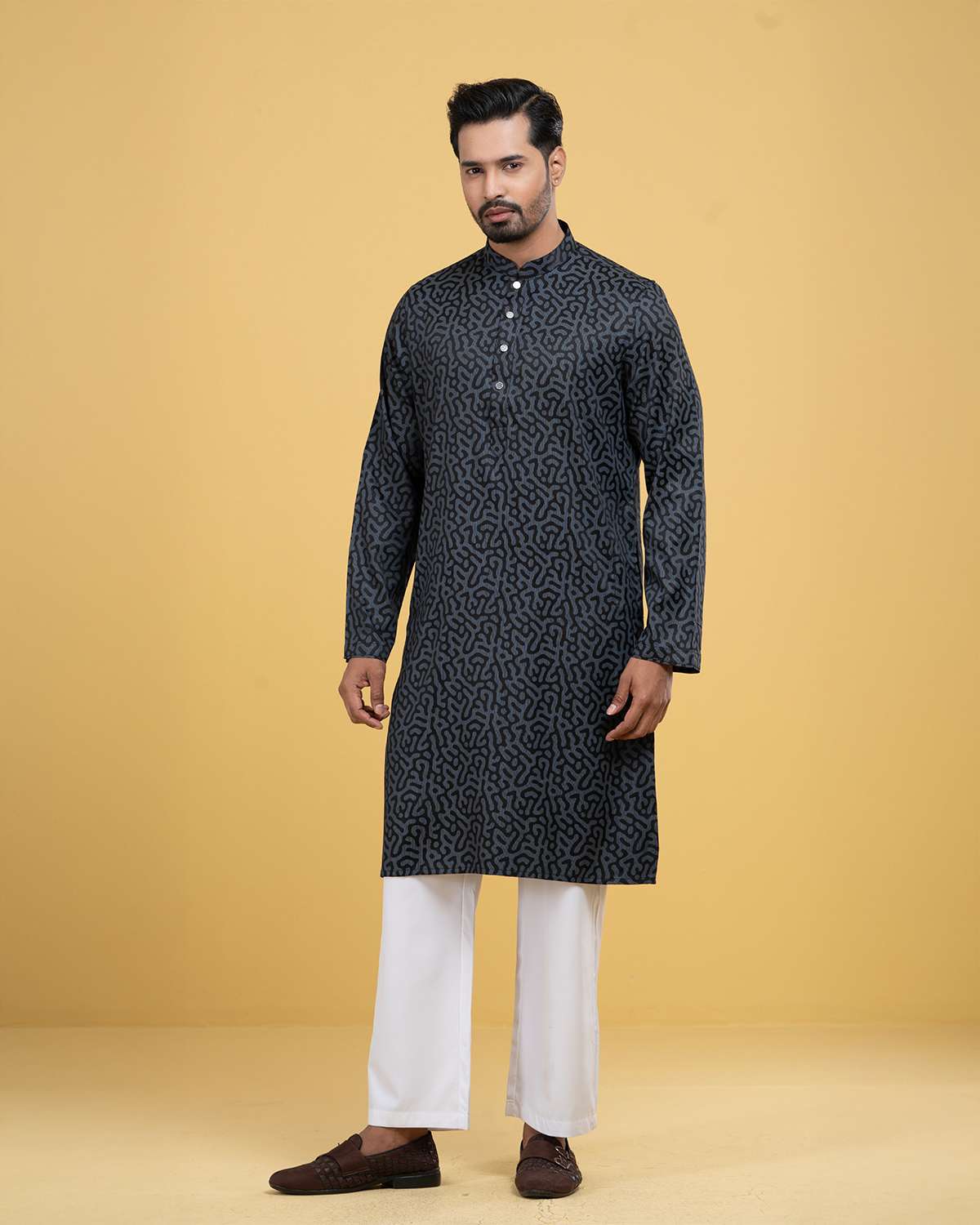 Printed Classic Panjabi (FP-2548