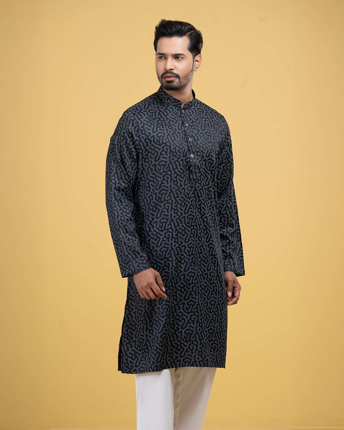 Printed Classic Panjabi (FP-2548