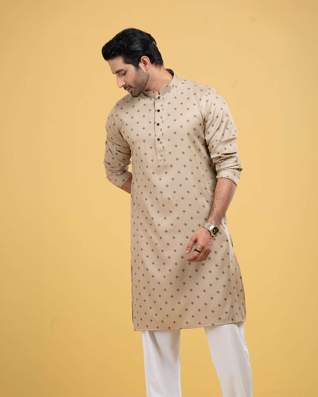 Printed Classic Panjabi (FP-2558 A)