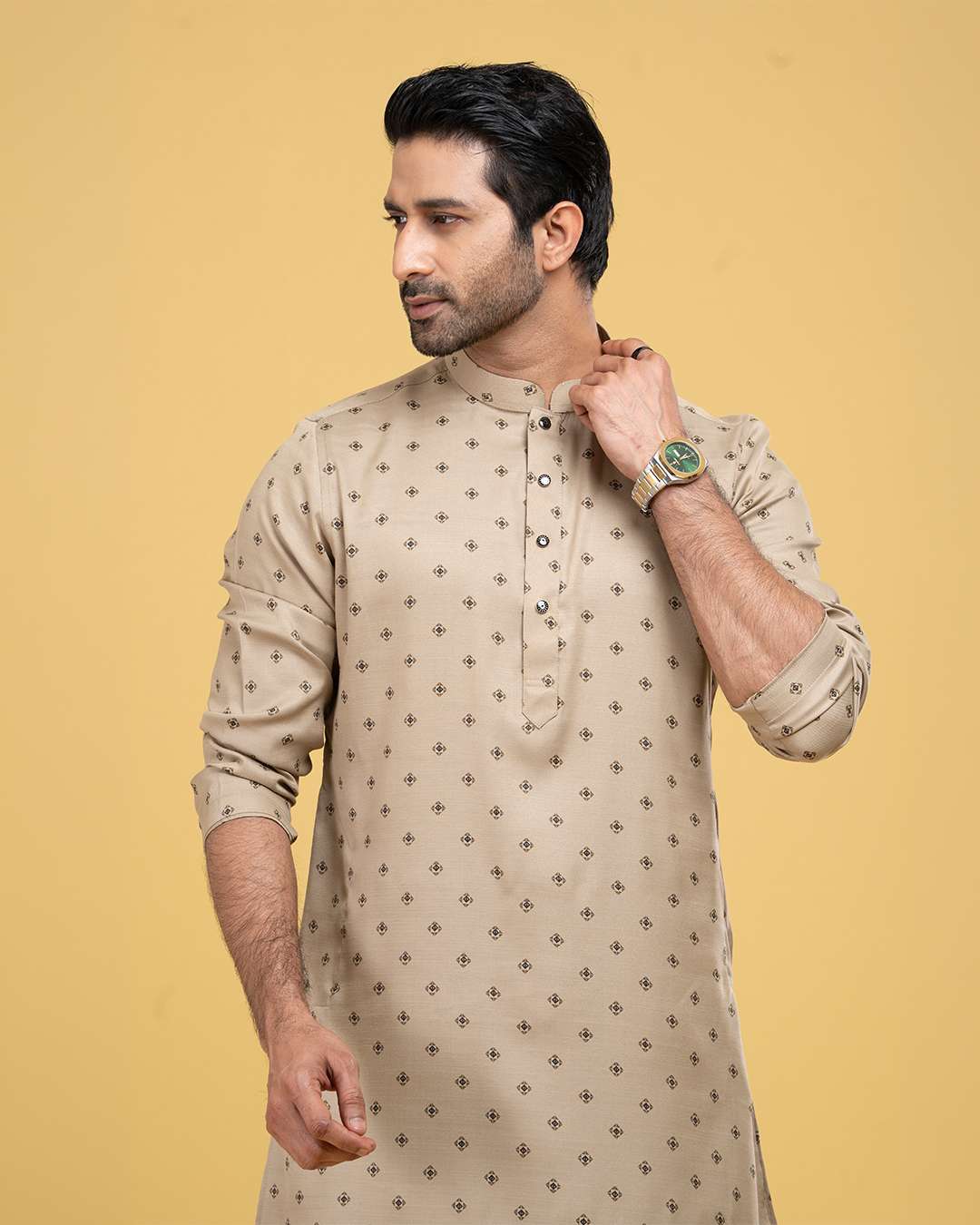 Printed Classic Panjabi (FP-2558 A)