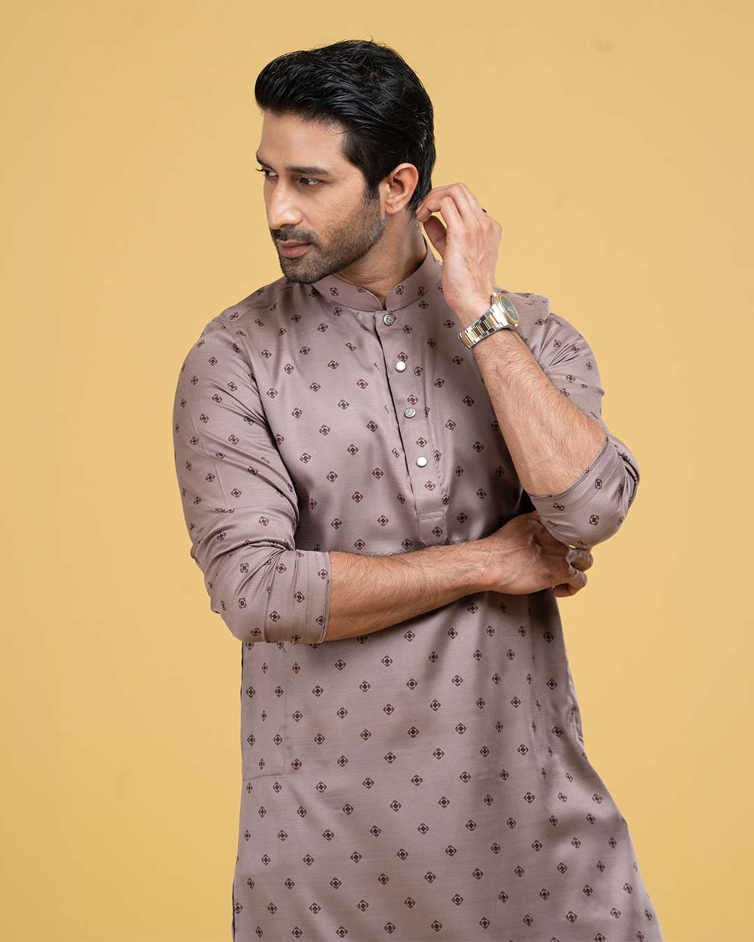 Printed Classic Panjabi (FP-2559 A)