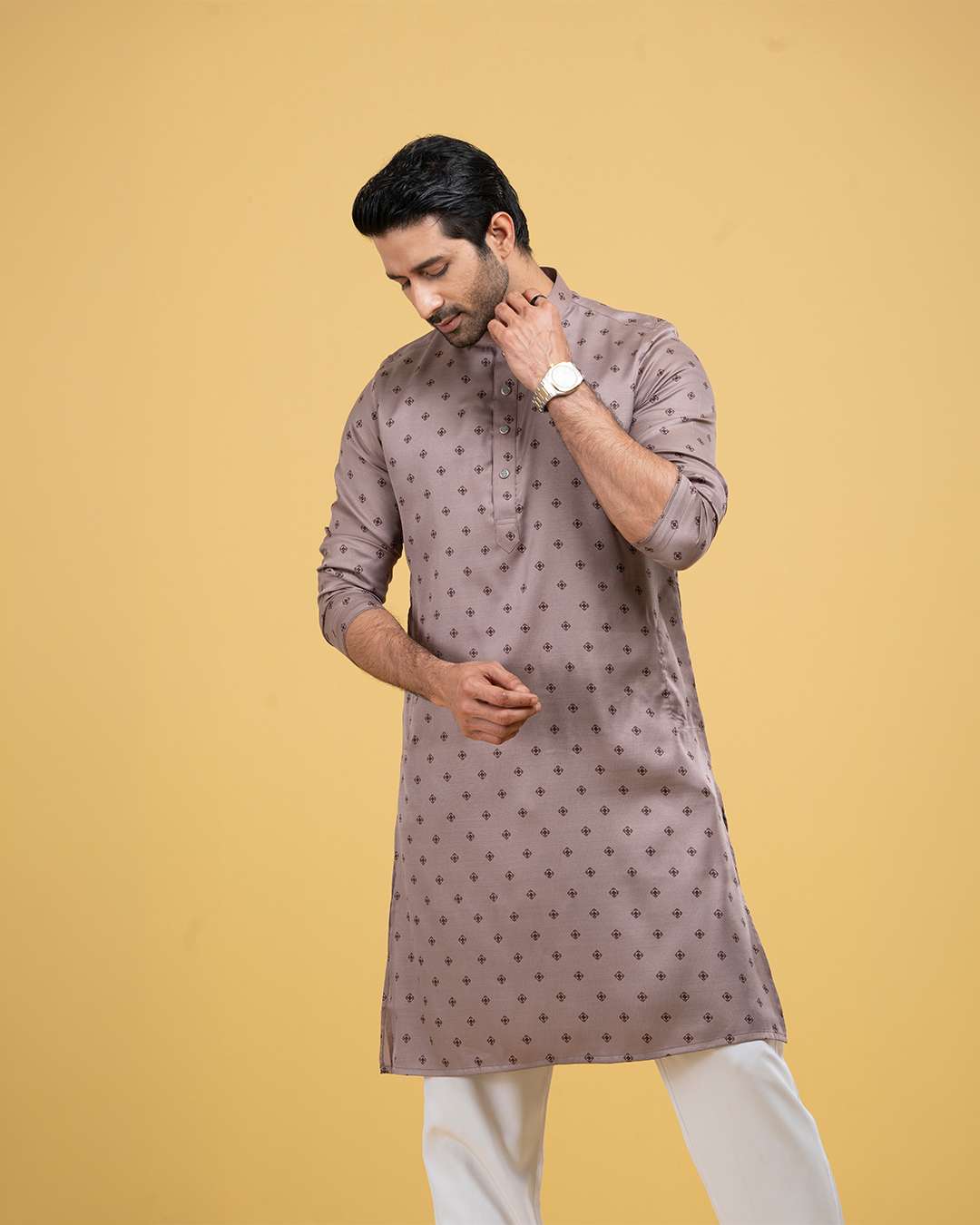 Printed Classic Panjabi (FP-2559 A)