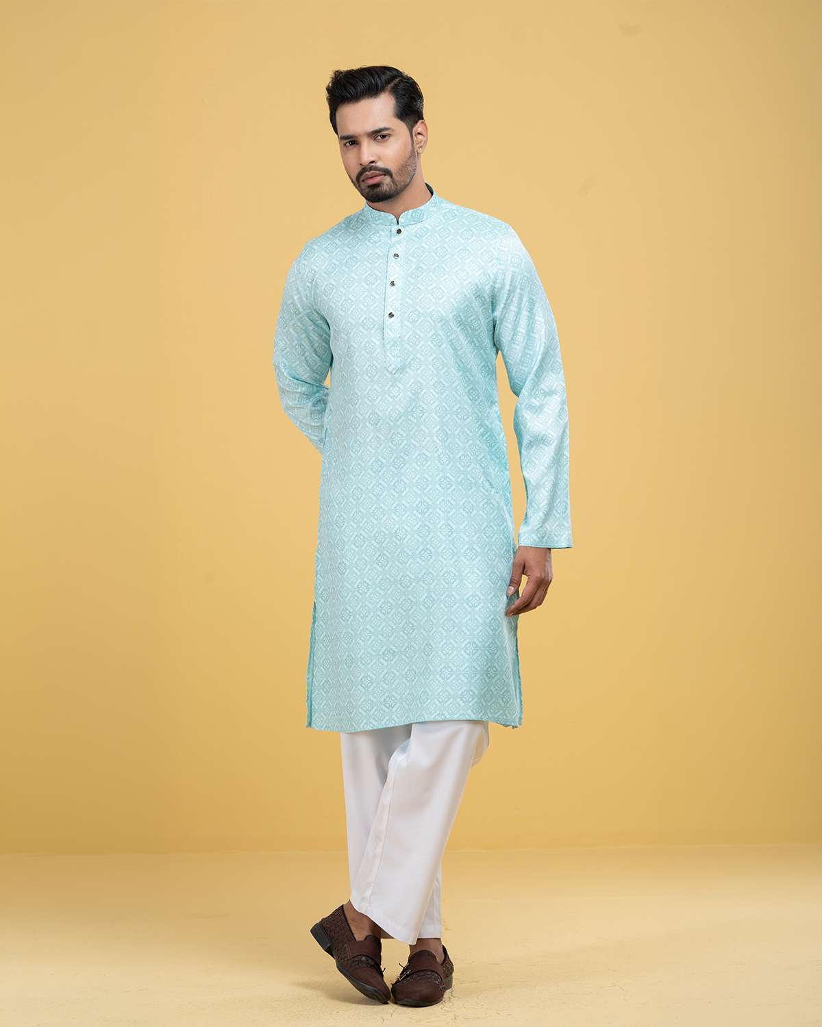 Printed Classic Panjabi (FP-2555)