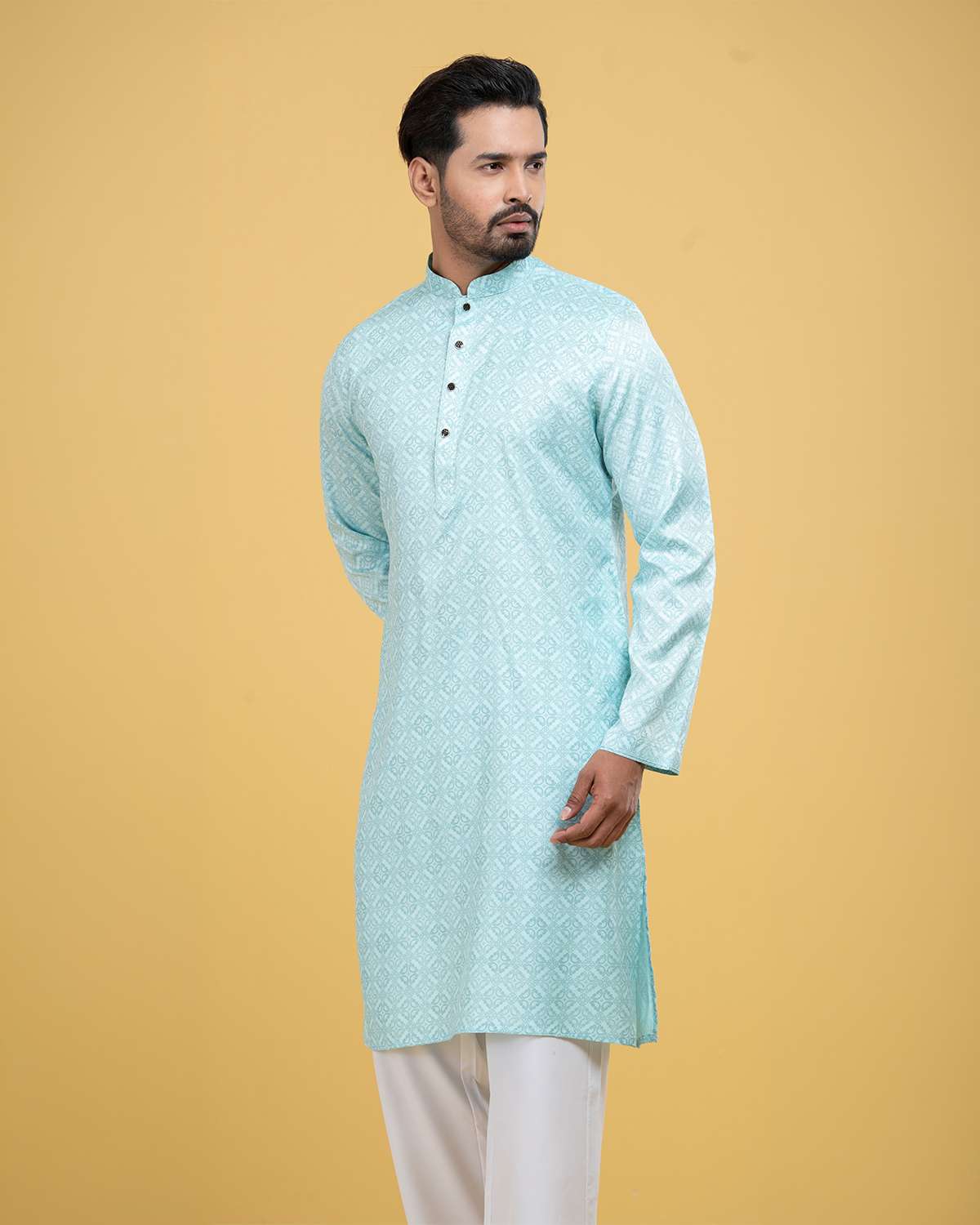 Printed Classic Panjabi (FP-2555)