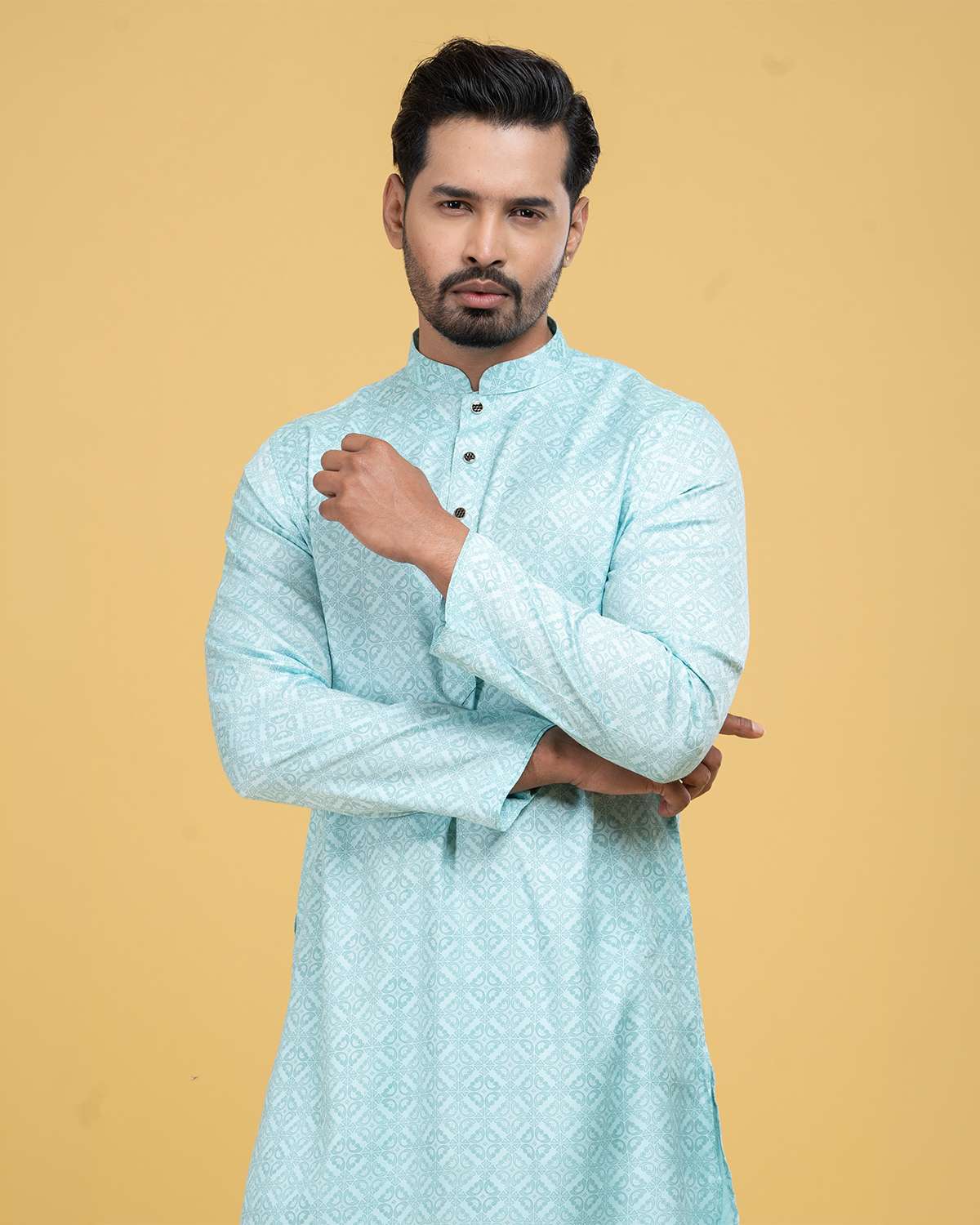 Printed Classic Panjabi (FP-2555)