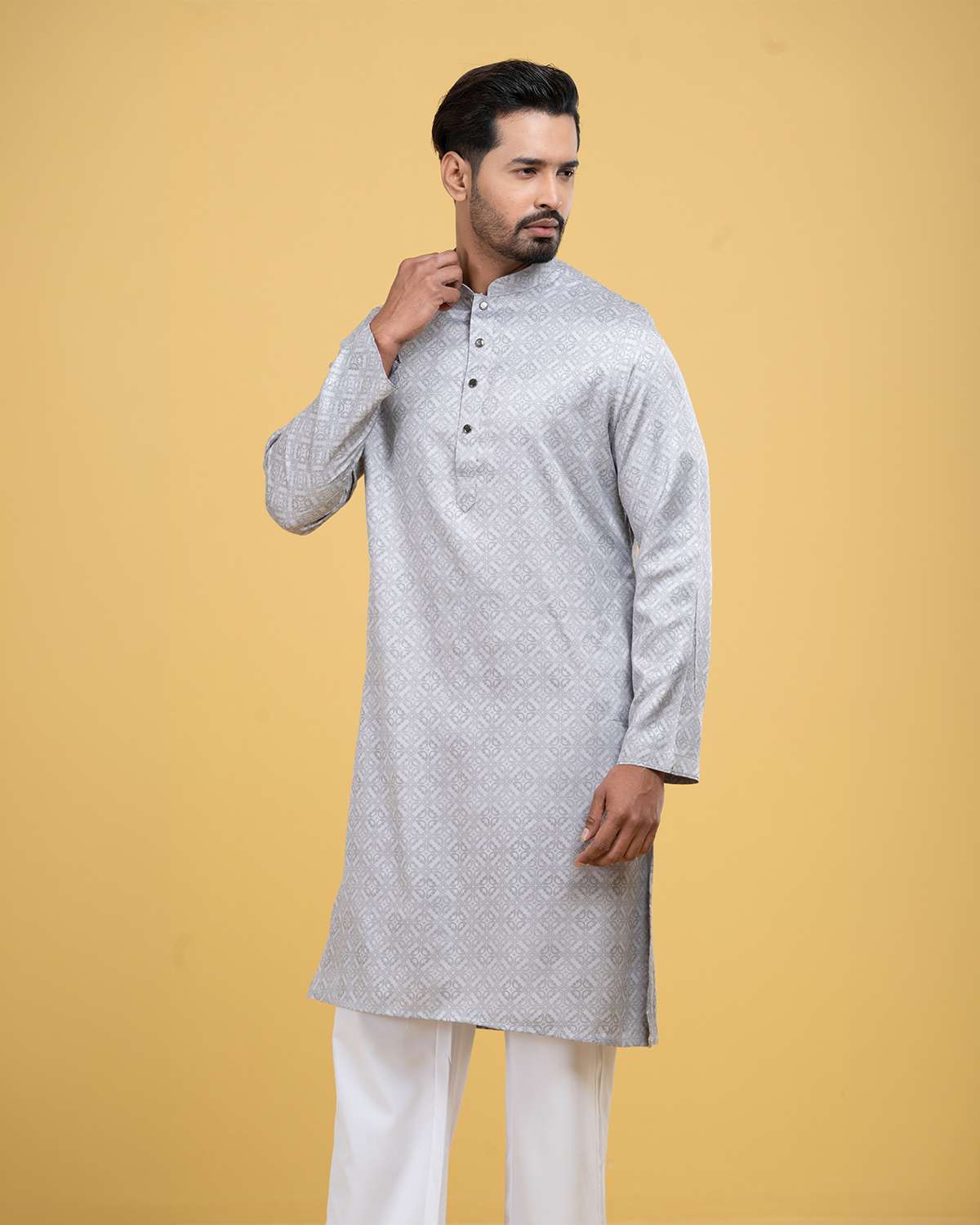 Printed Classic Panjabi (FP-2554)