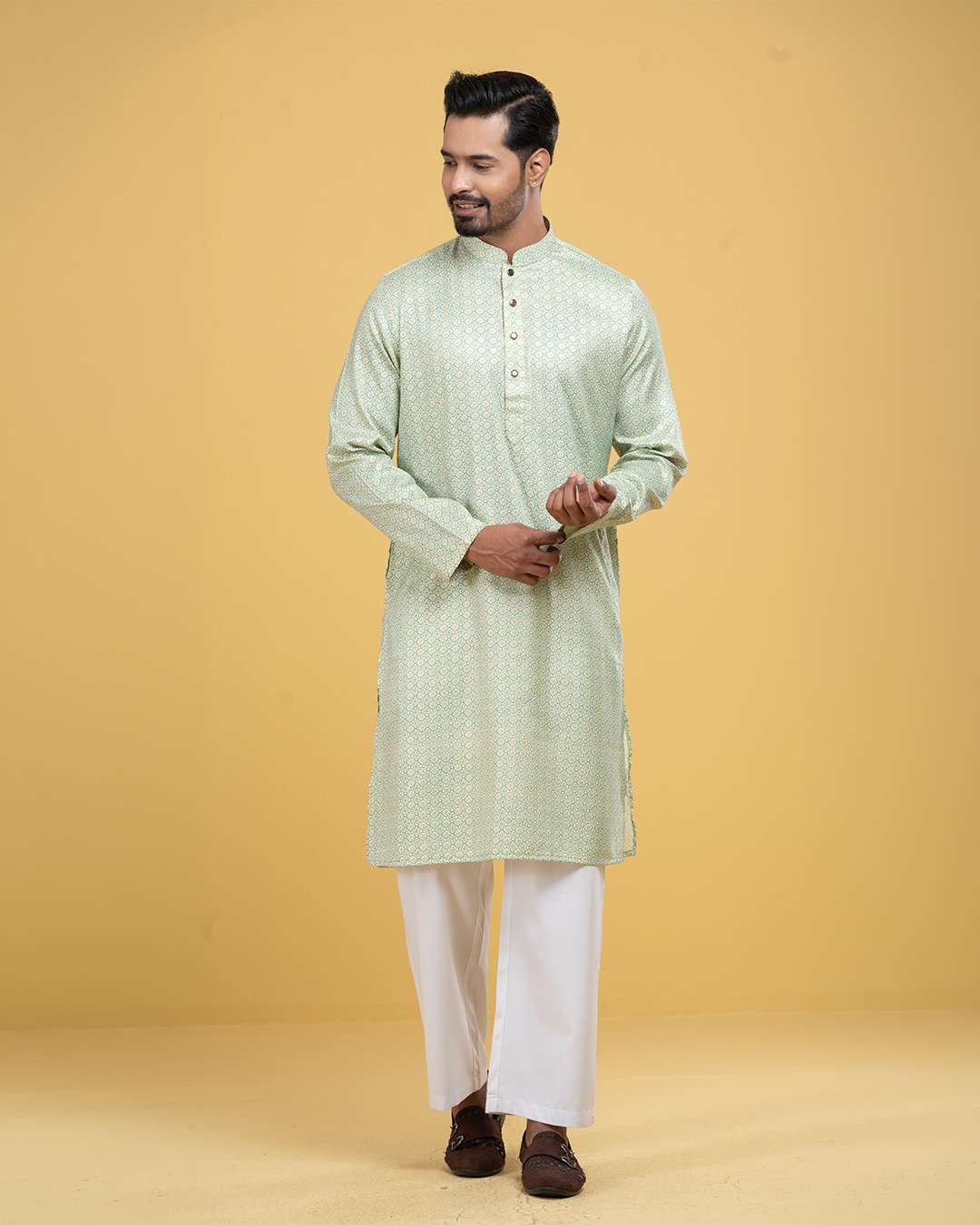Printed Classic Panjabi (FP-2551)