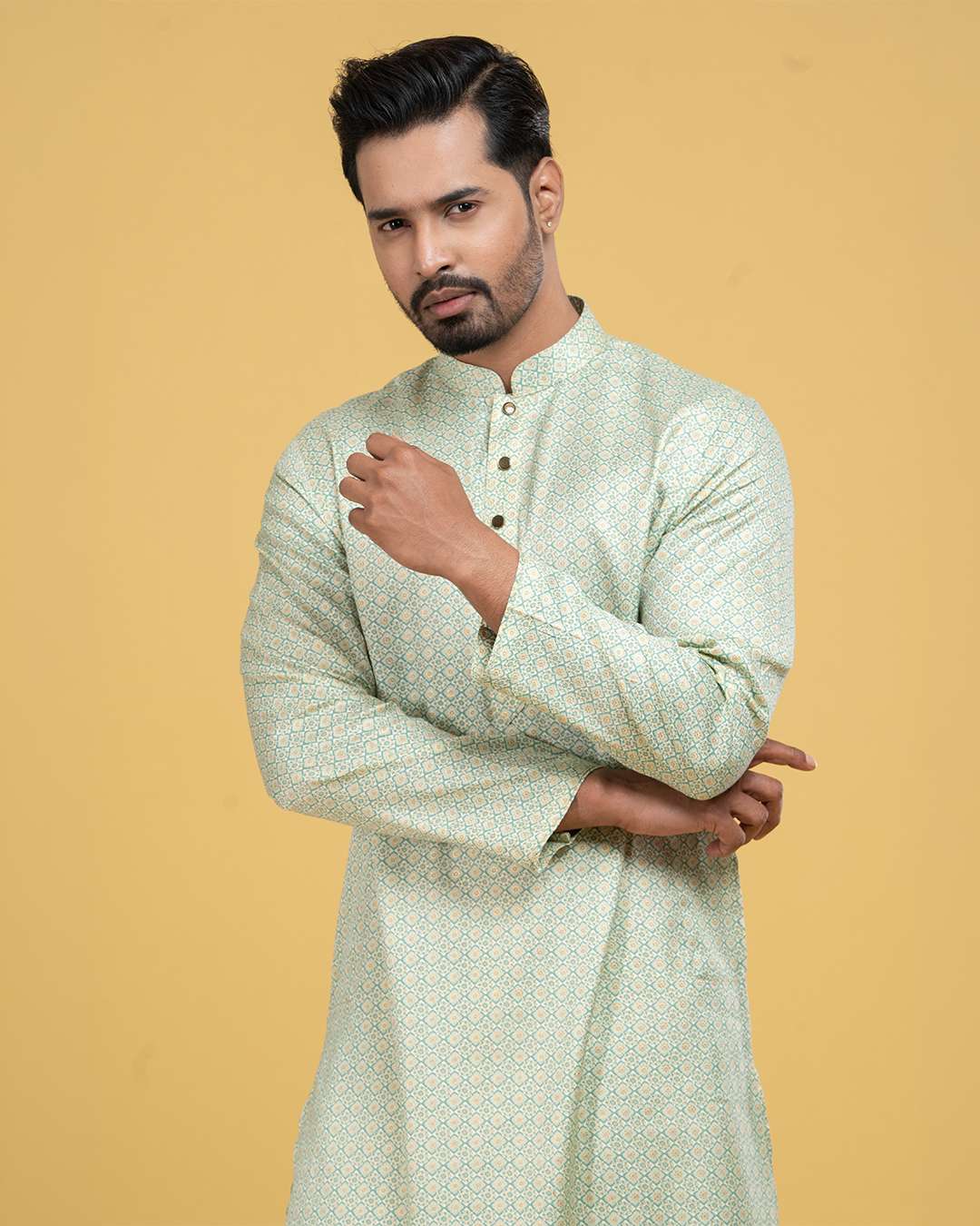 Printed Classic Panjabi (FP-2551)