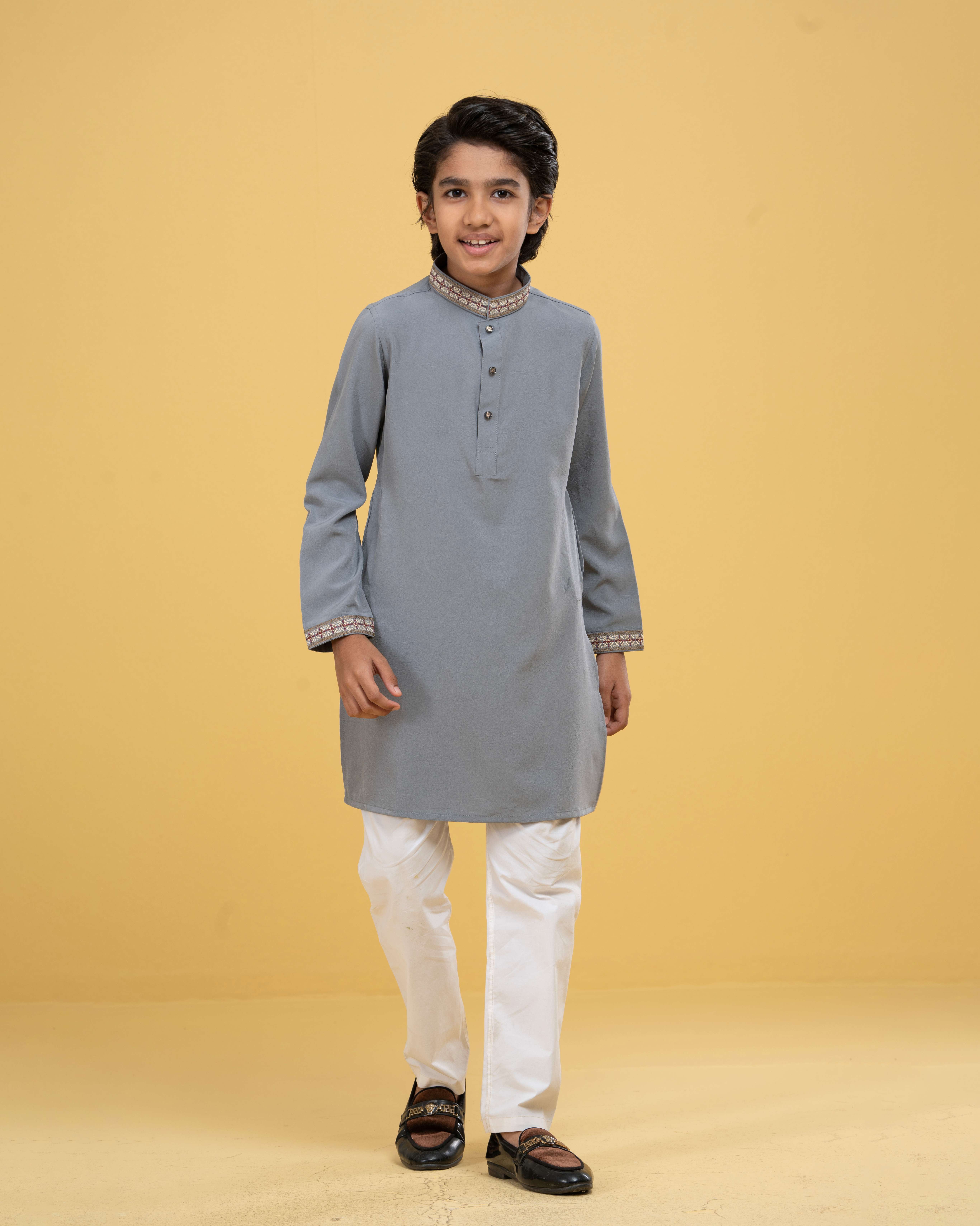 Kids Embroidery Panjabi (FP-2566 K)