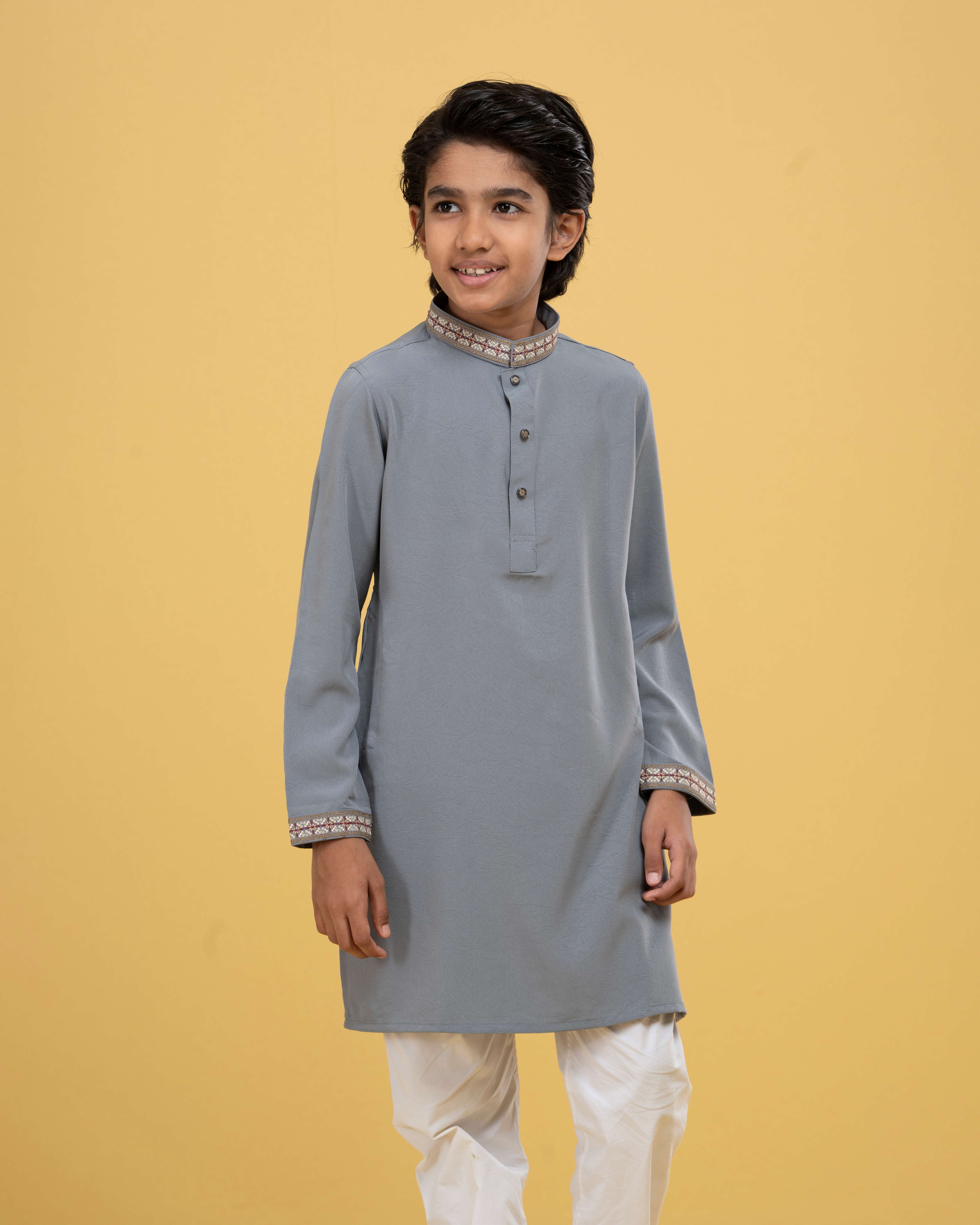 Kids Embroidery Panjabi (FP-2566 K)
