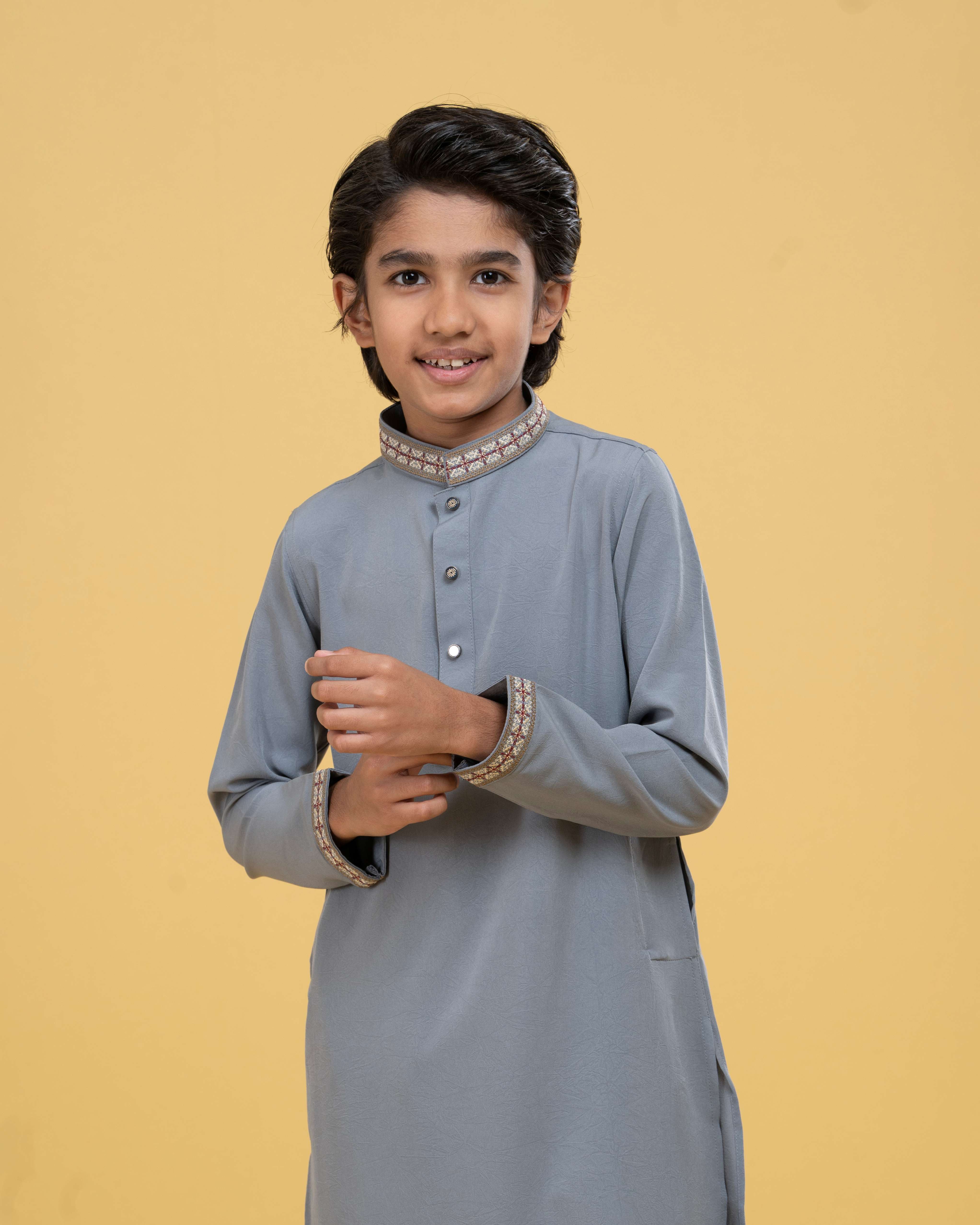 Kids Embroidery Panjabi (FP-2566 K)