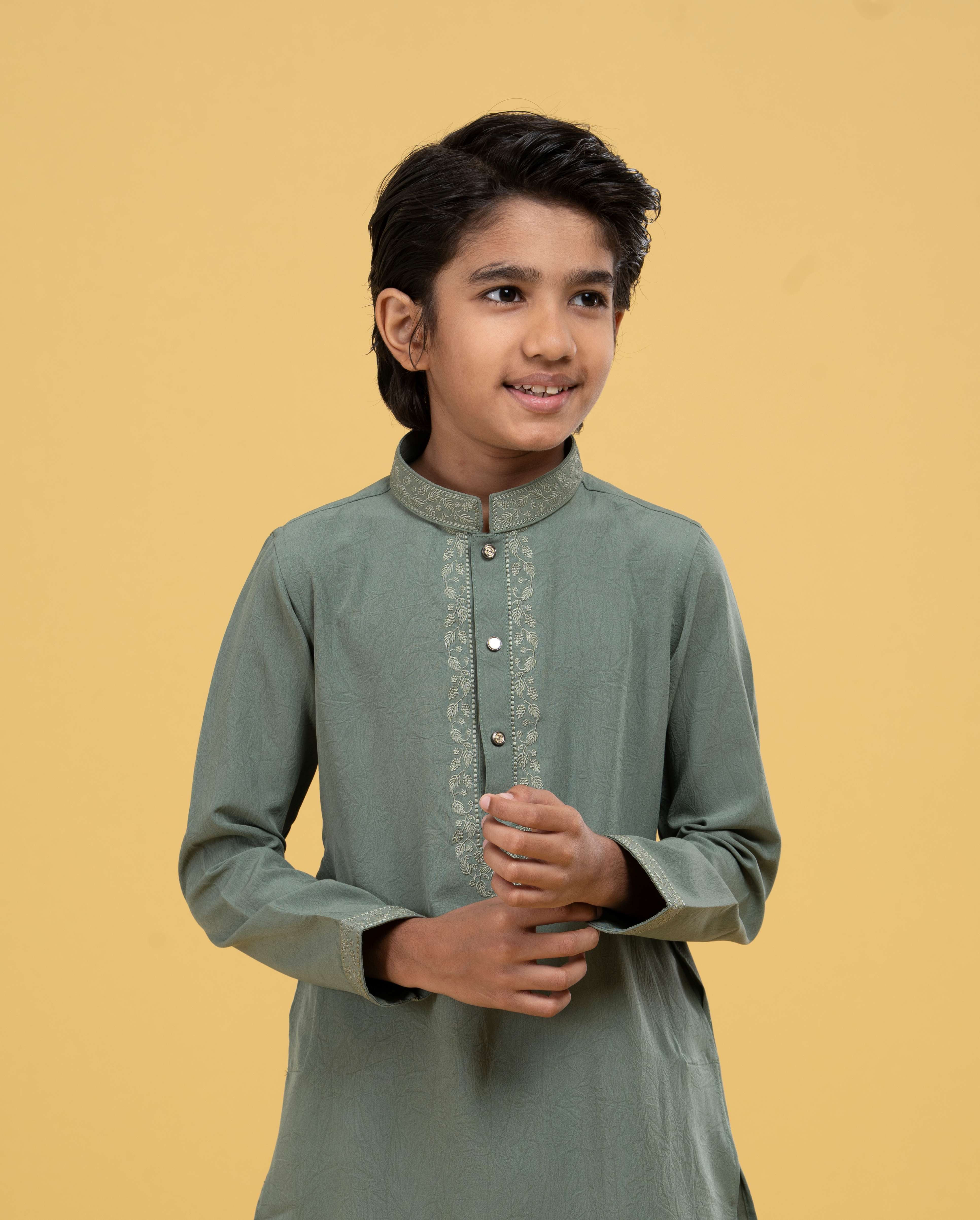 Kids Embroidery Panjabi (FP-2567 K)
