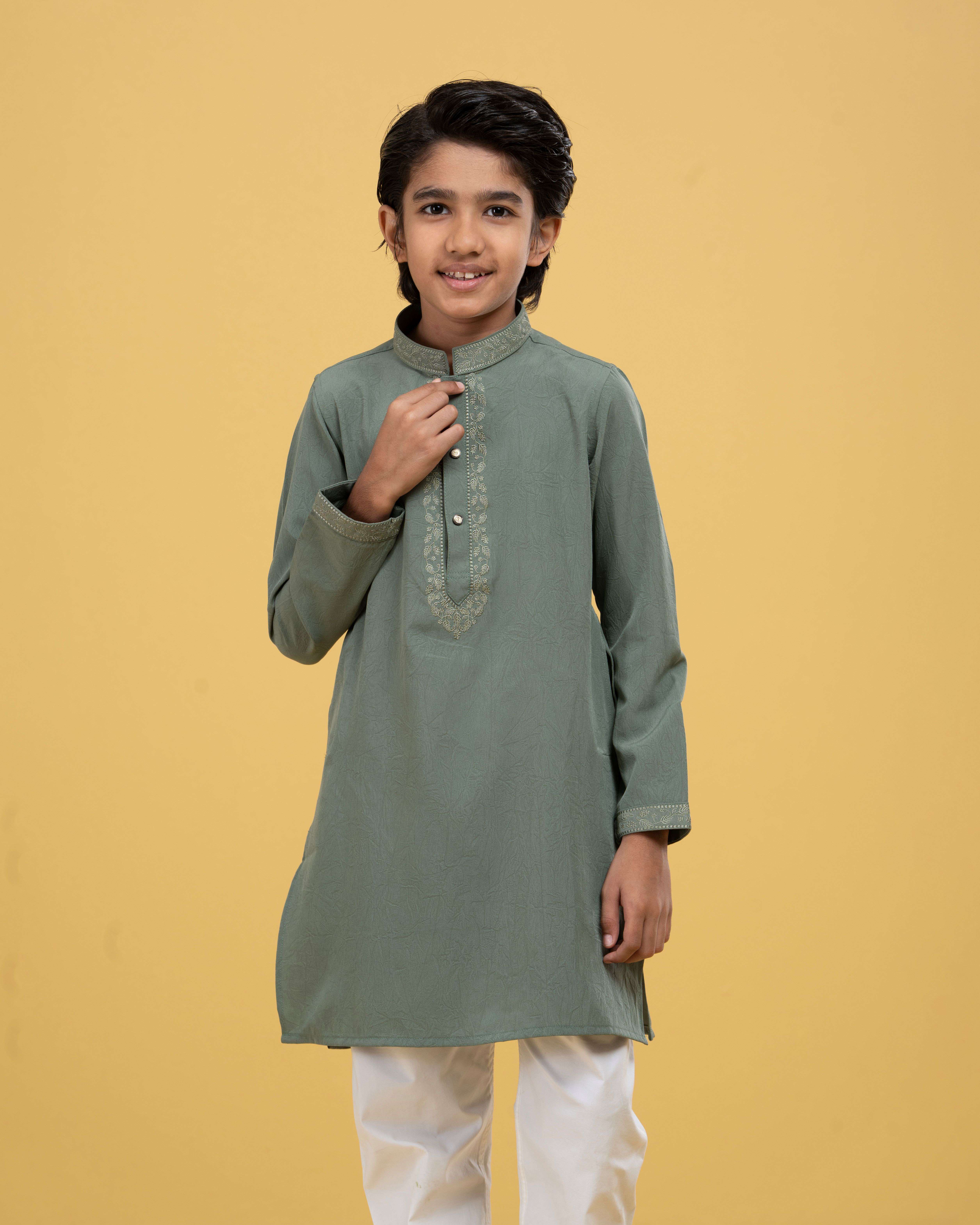 Kids Embroidery Panjabi (FP-2567 K)
