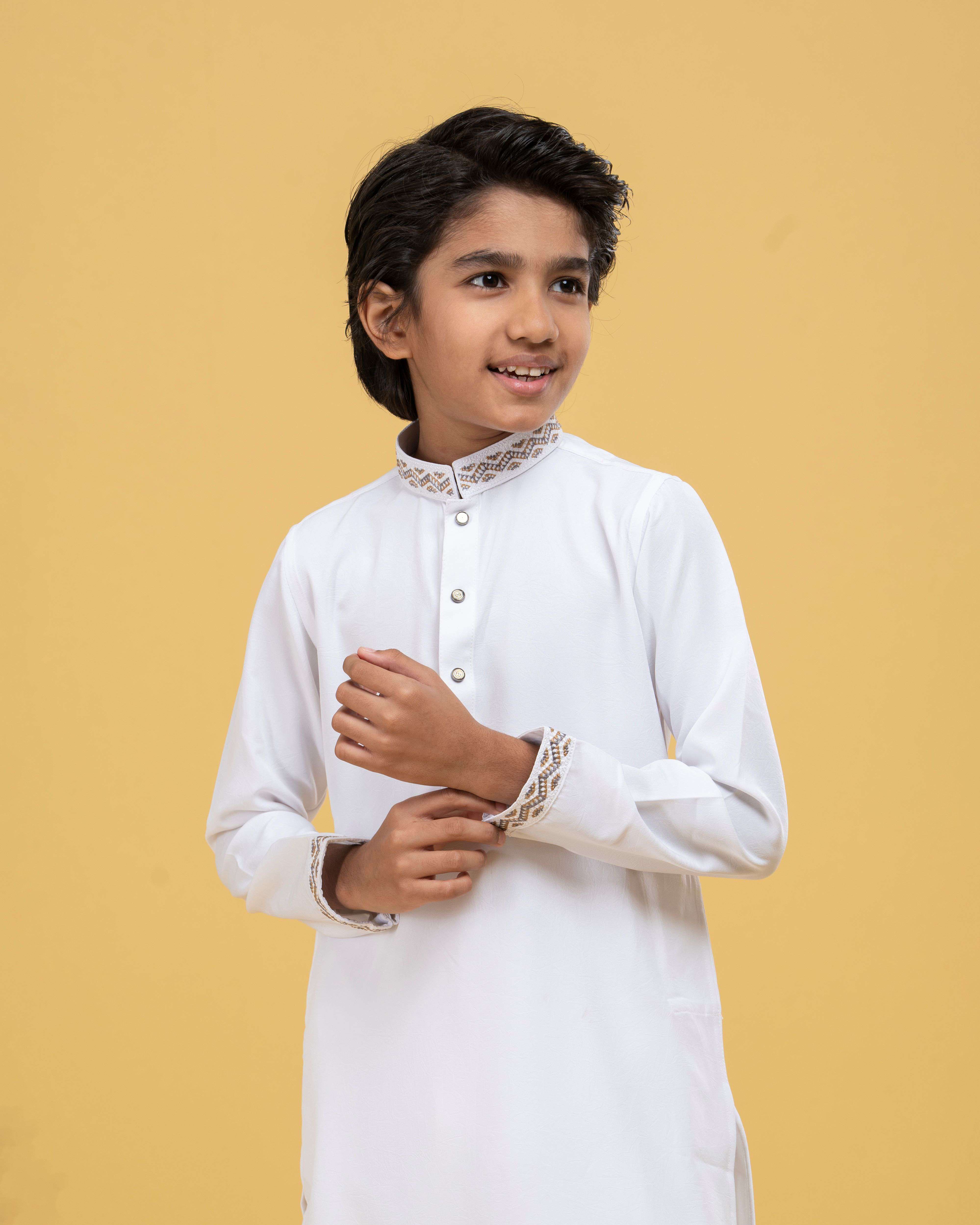 Kids Embroidery Panjabi (FP-2569 K)