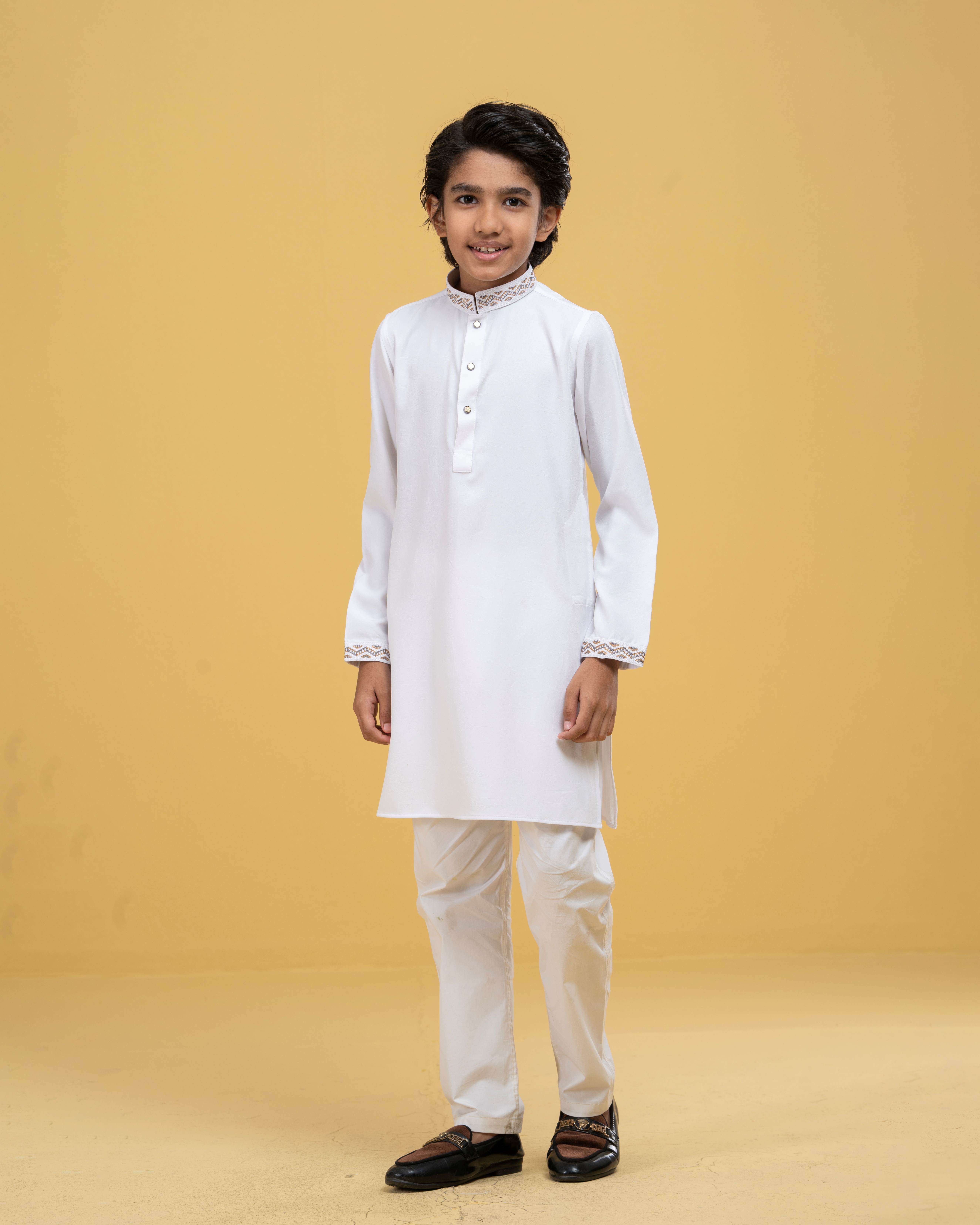 Kids Embroidery Panjabi (FP-2569 K)