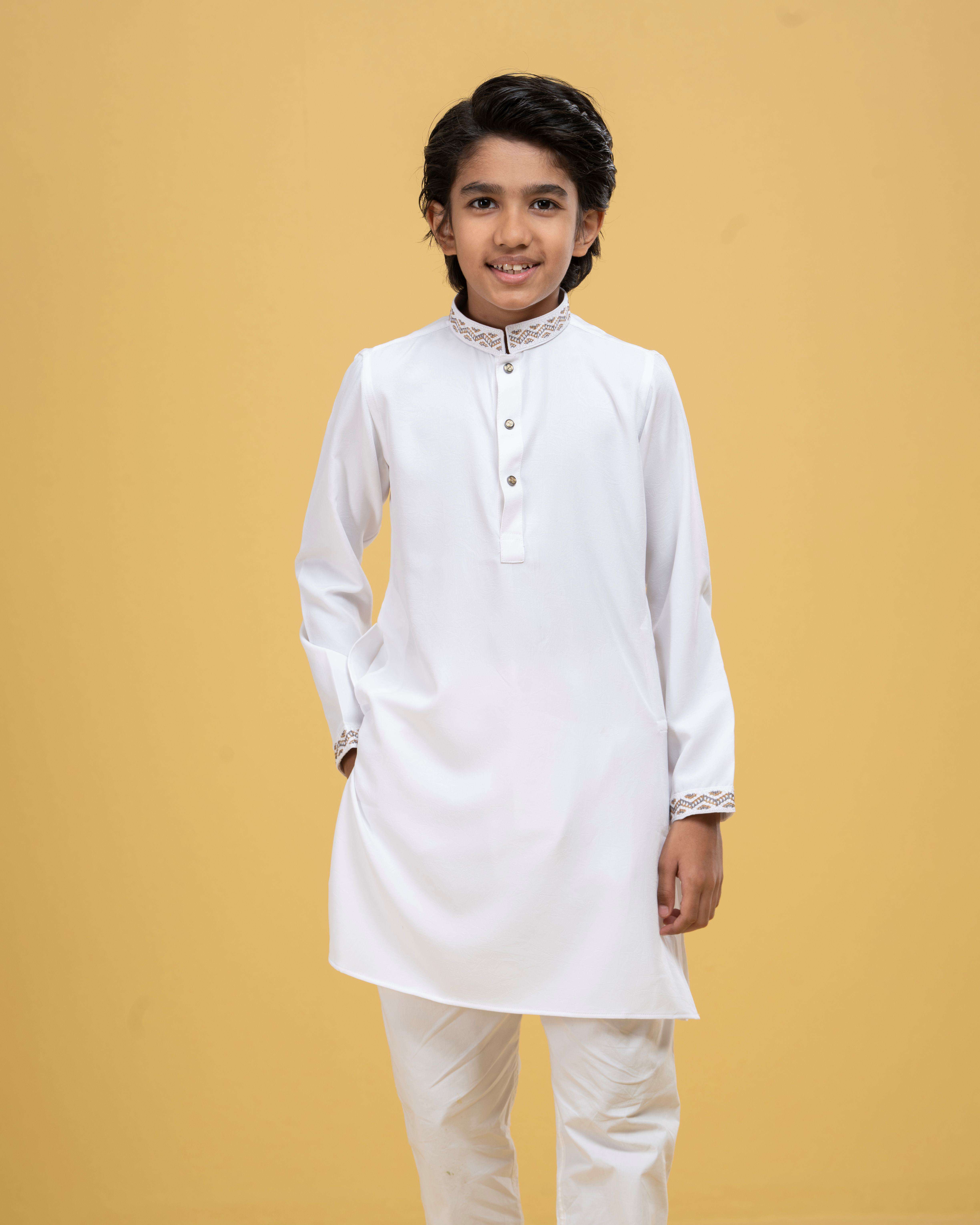 Kids Embroidery Panjabi (FP-2569 K)