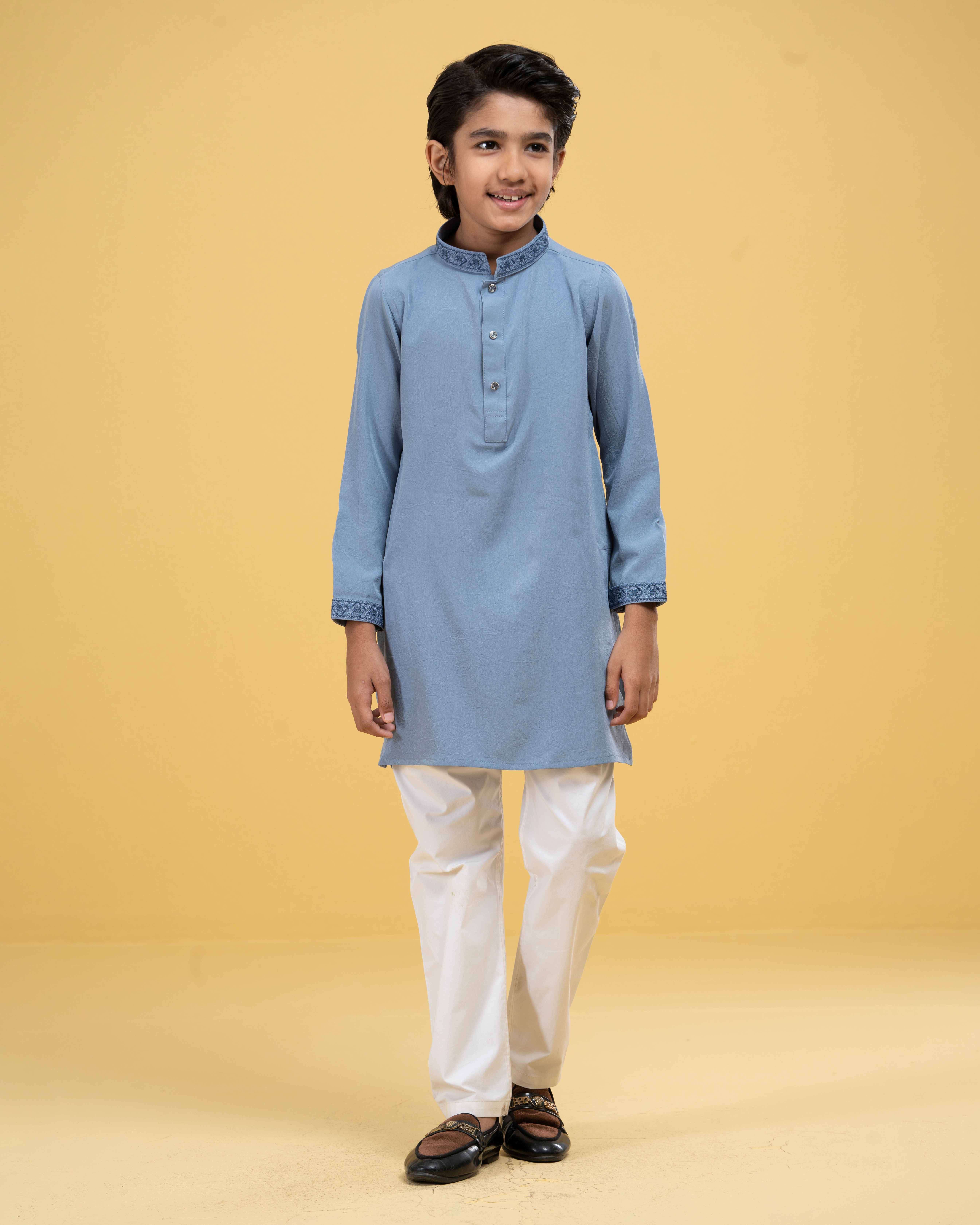 Kids Embroidery Panjabi (FP-2570 K)