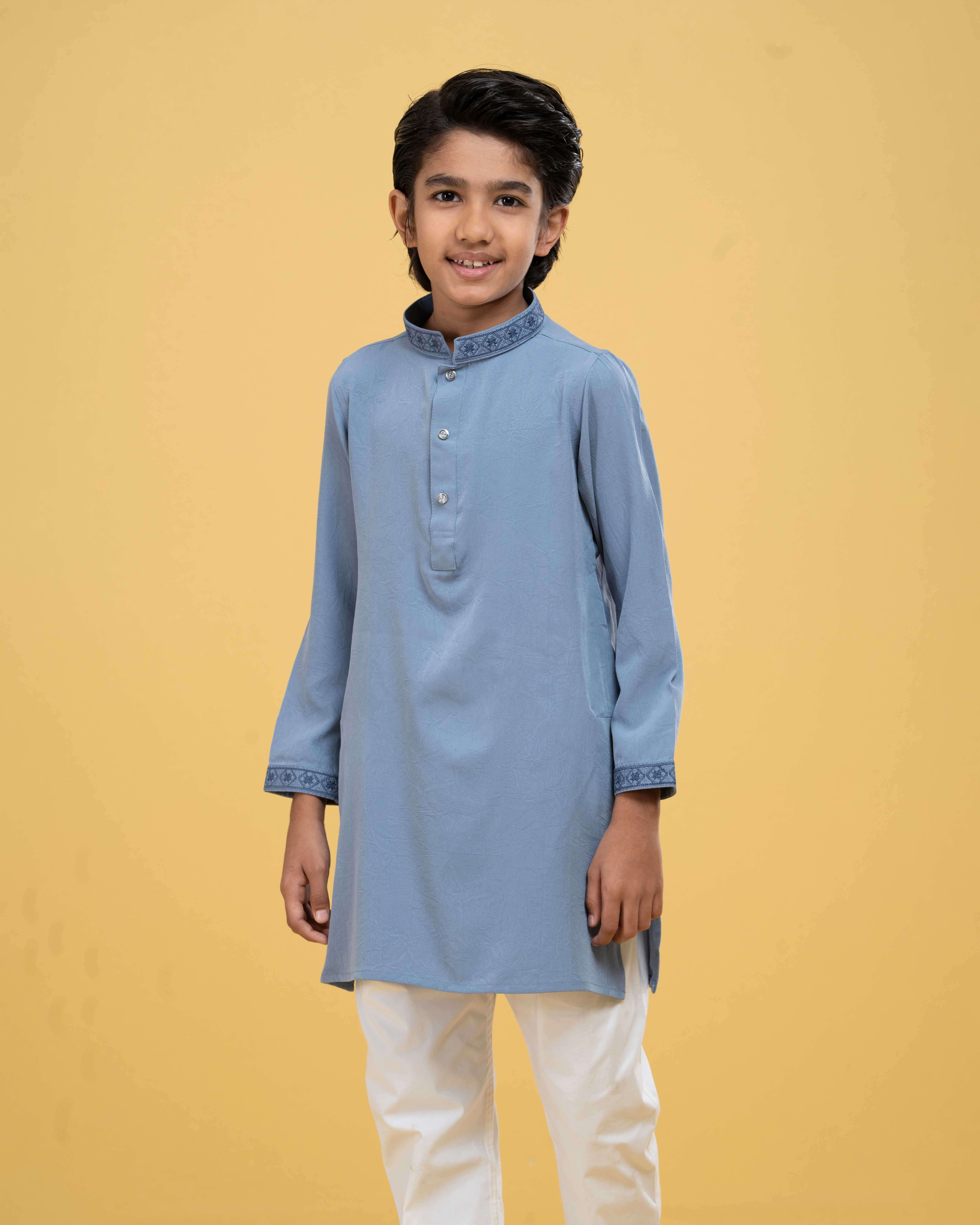 Kids Embroidery Panjabi (FP-2570 K)