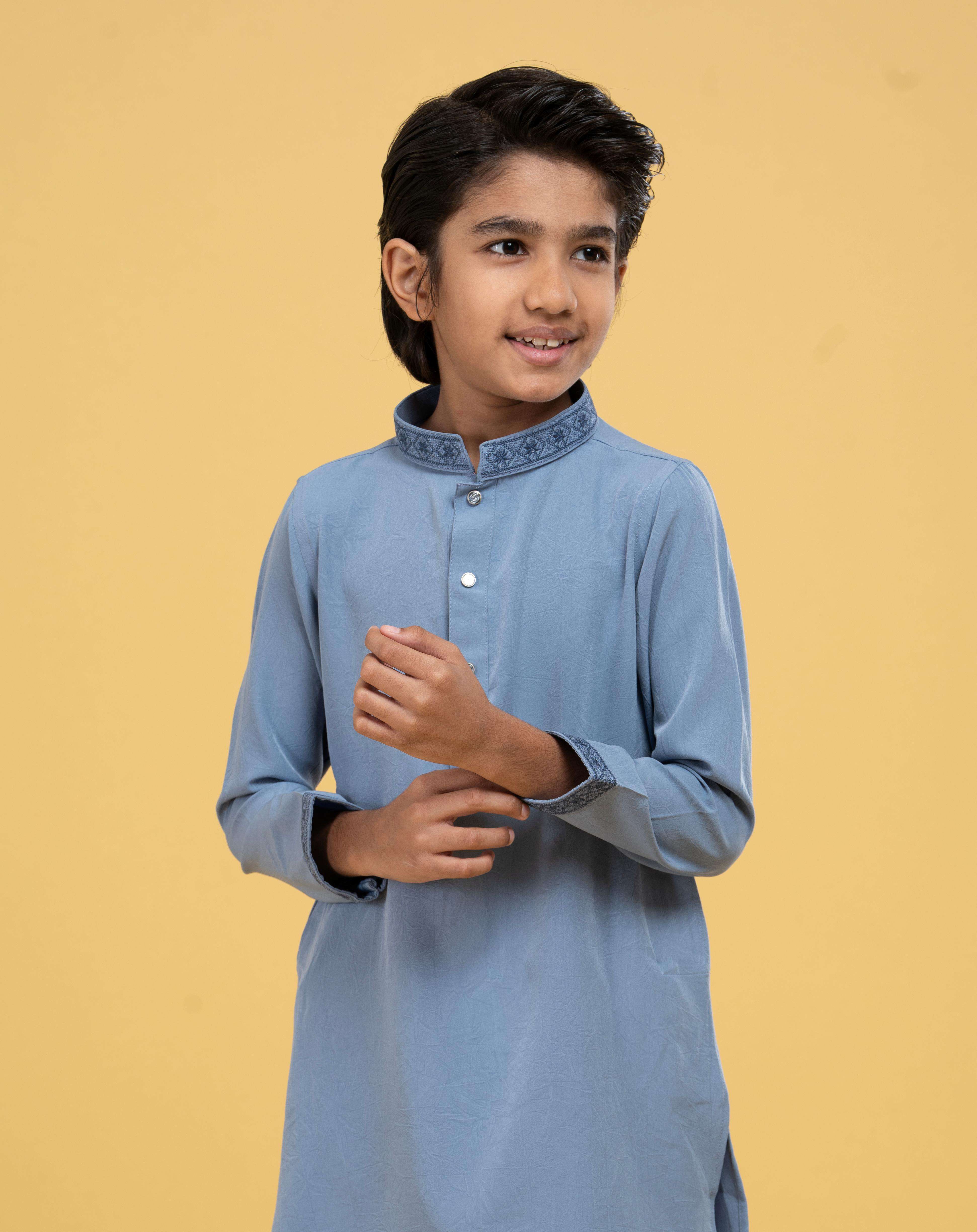 Kids Embroidery Panjabi (FP-2570 K)