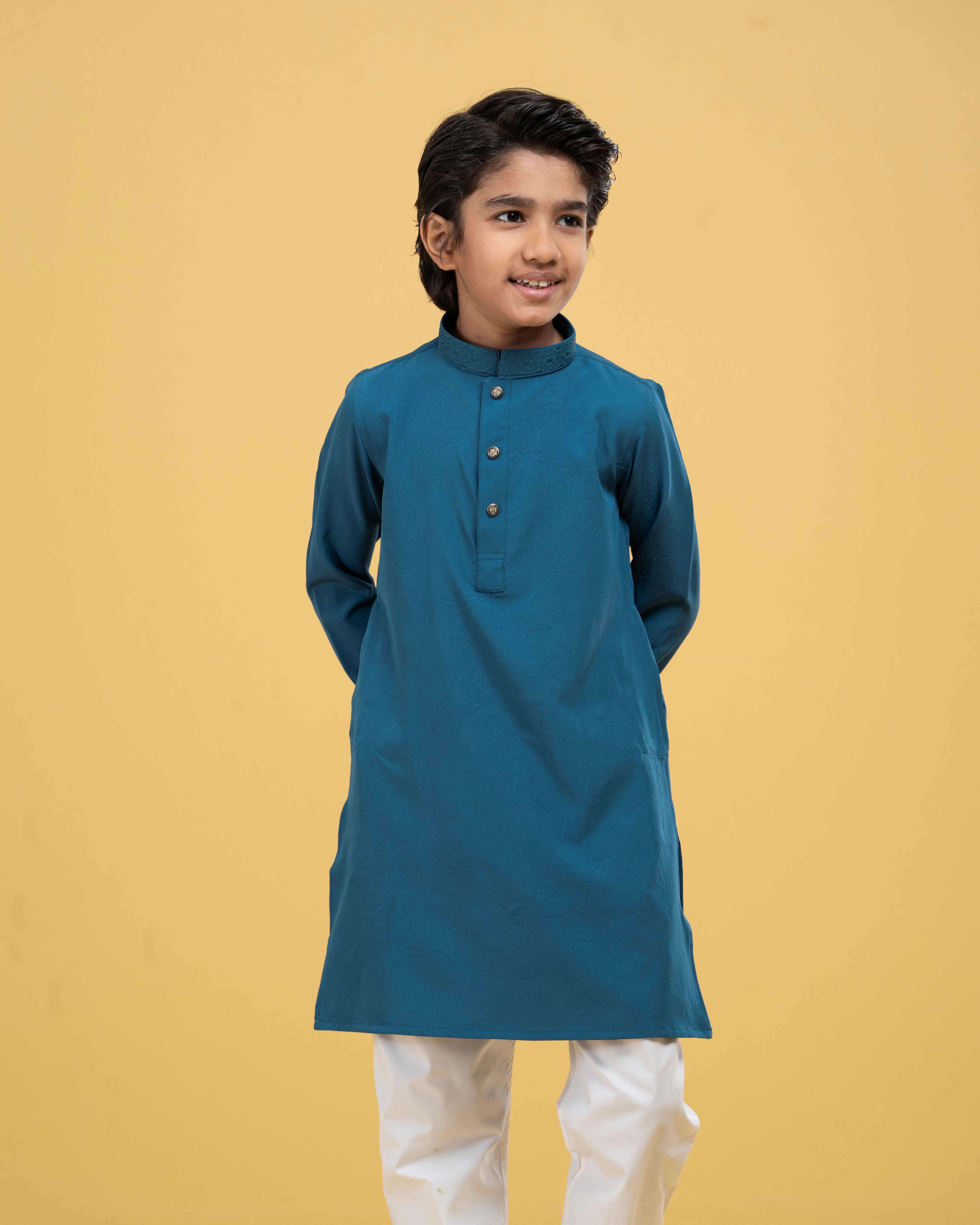 Kids Embroidery Panjabi (FP-2571 K)