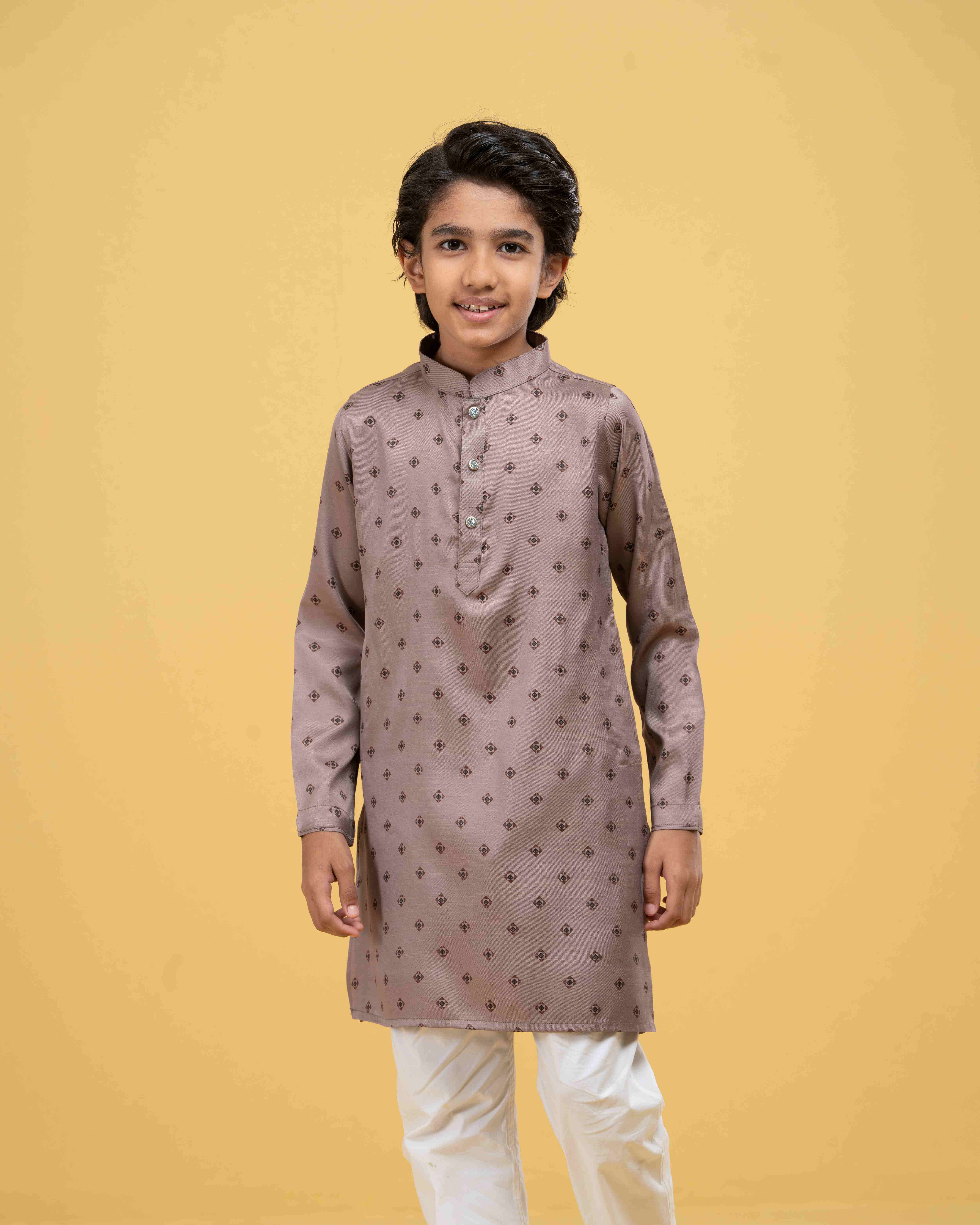 Kids Printed Classic Panjabi (FP-2559 K)