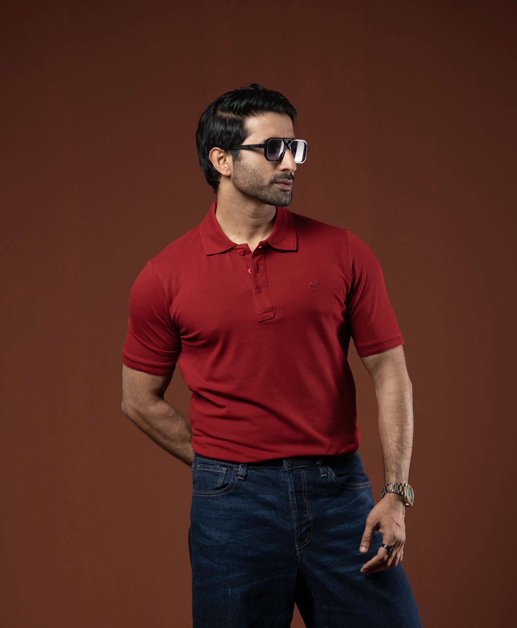 Polo Red Maroon - PL-2601