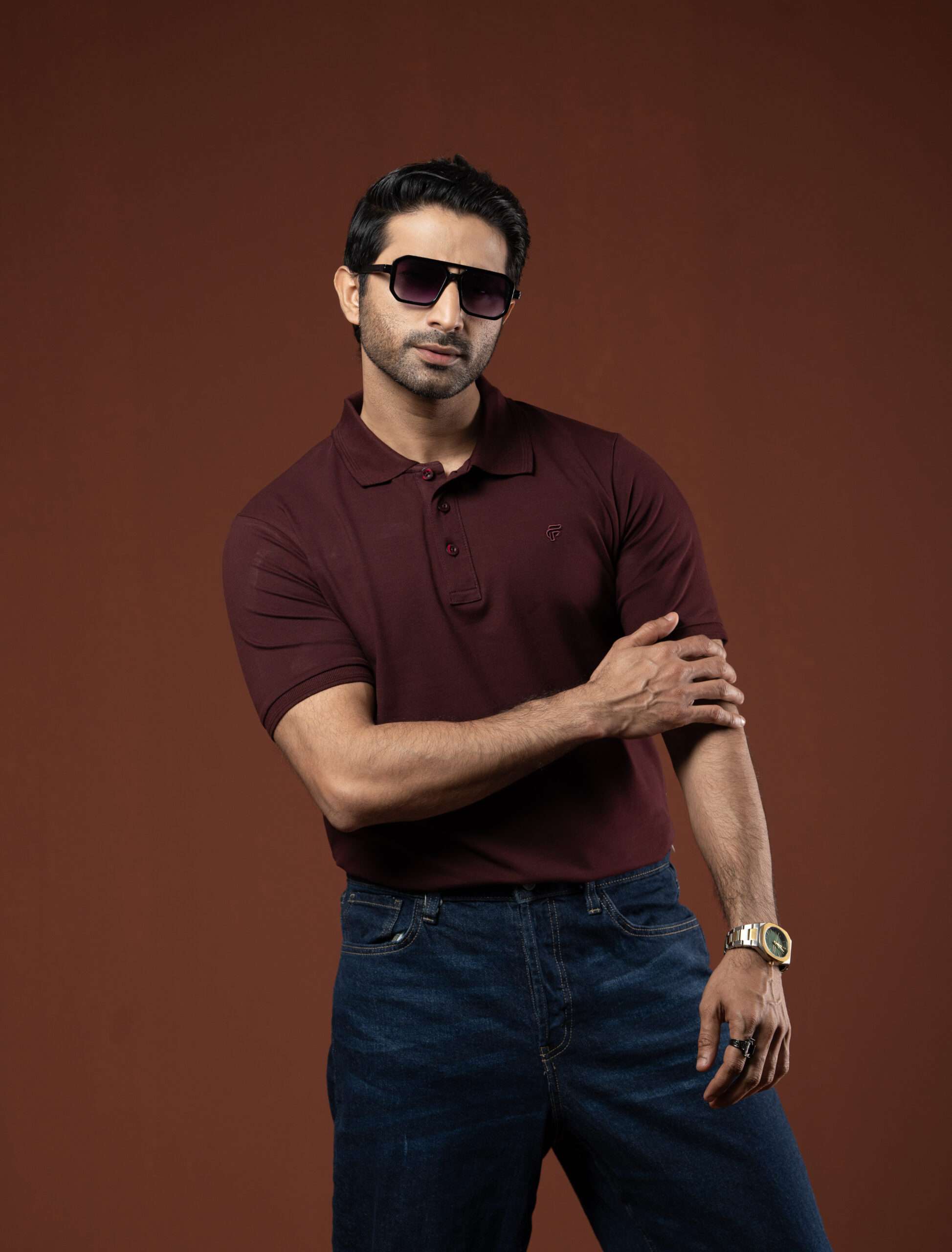 Polo Dark Maroon PL-2603