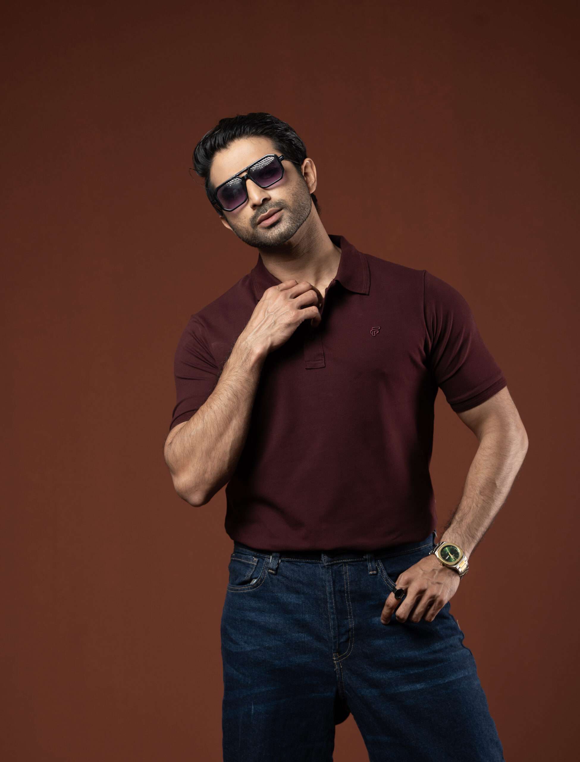 Polo Dark Maroon PL-2603