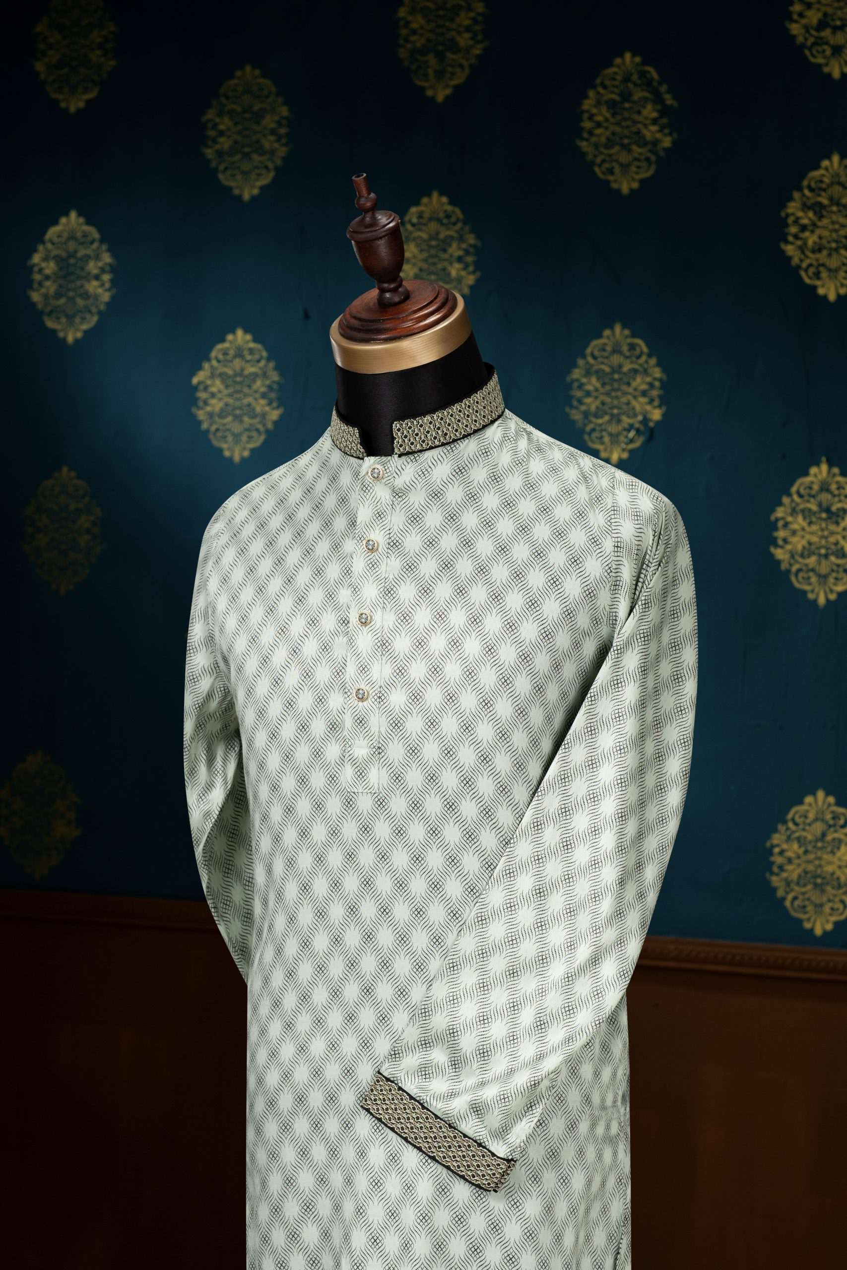 Printed Classic Panjabi (FP-2504)