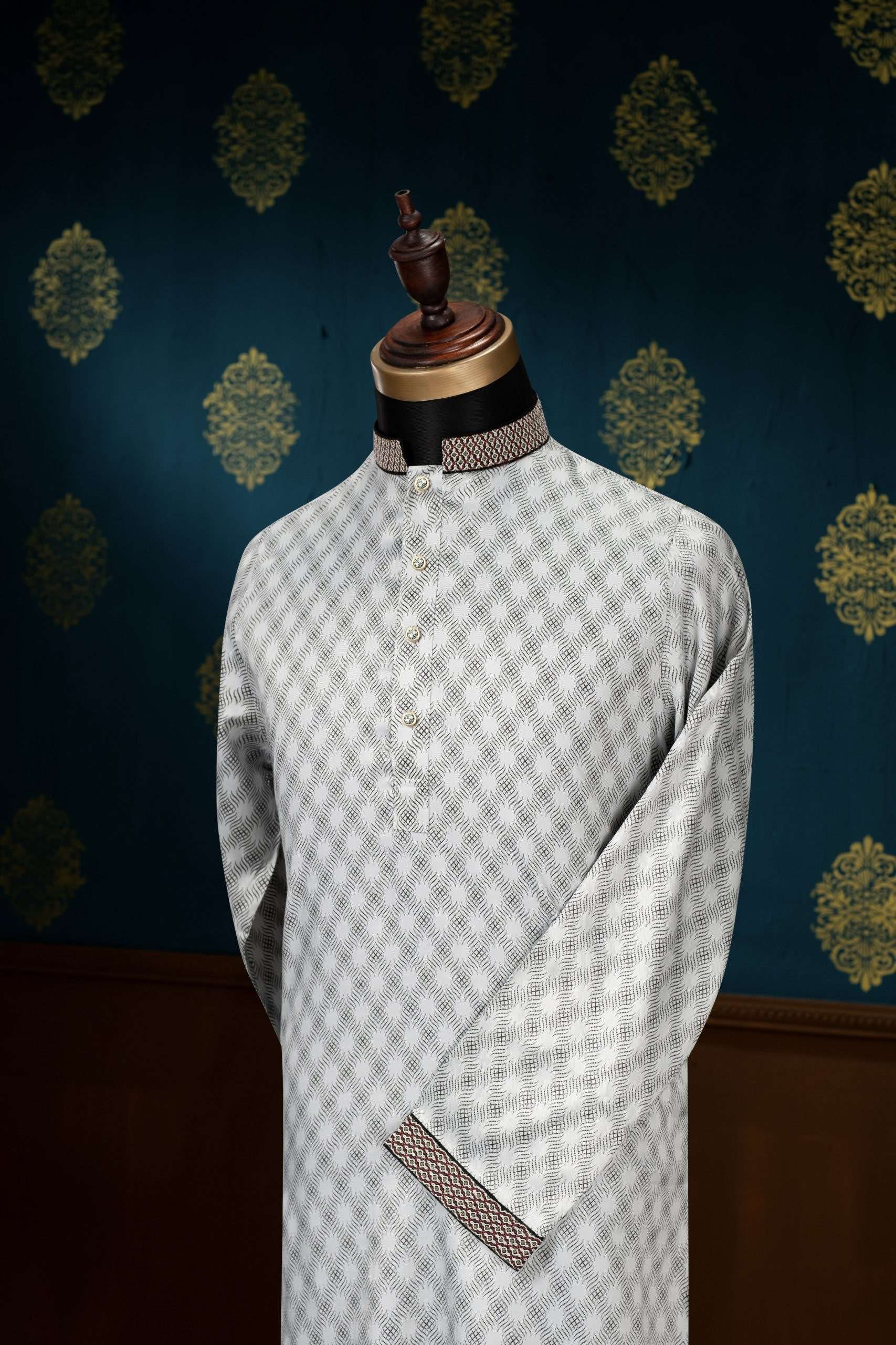Printed Classic Panjabi (FP-2505)