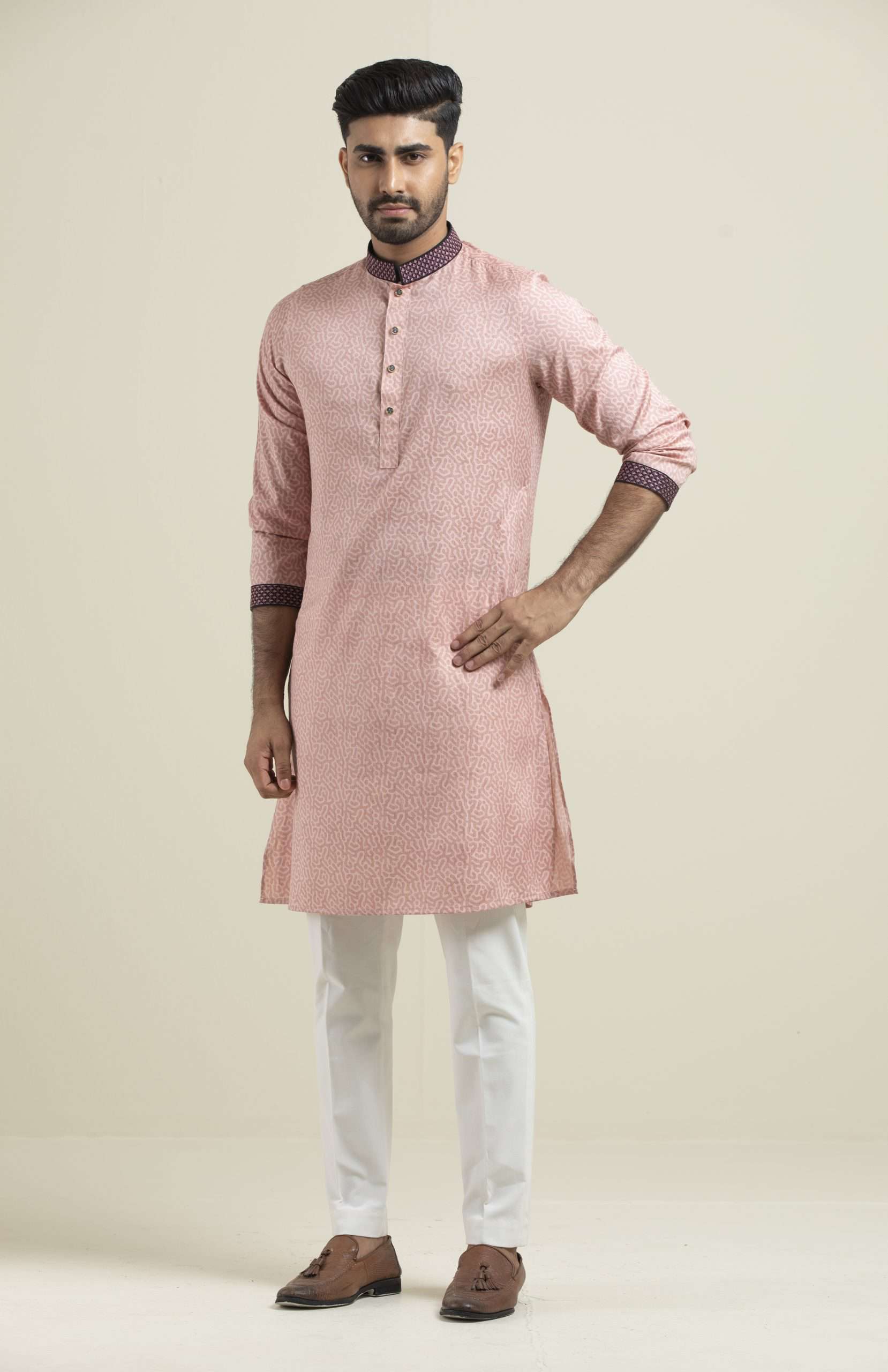 Printed Classic Panjabi (FP-2508)