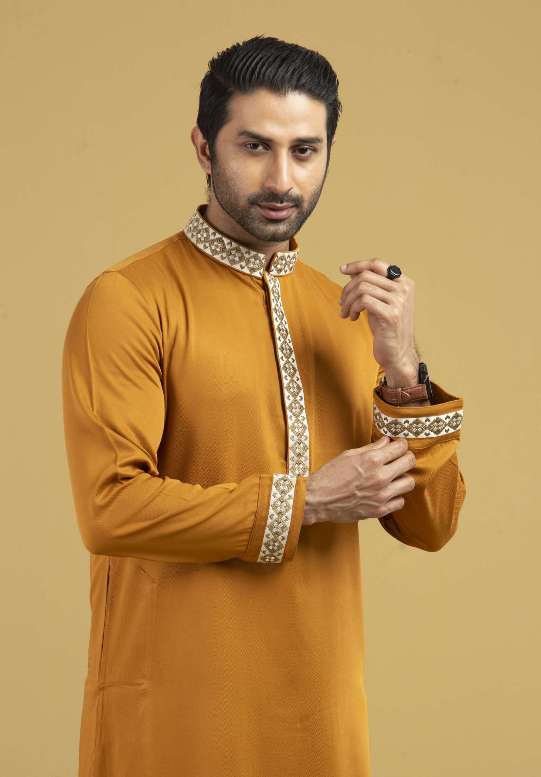 Autograph-Embroidery Luxury Panjabi (SG-109)