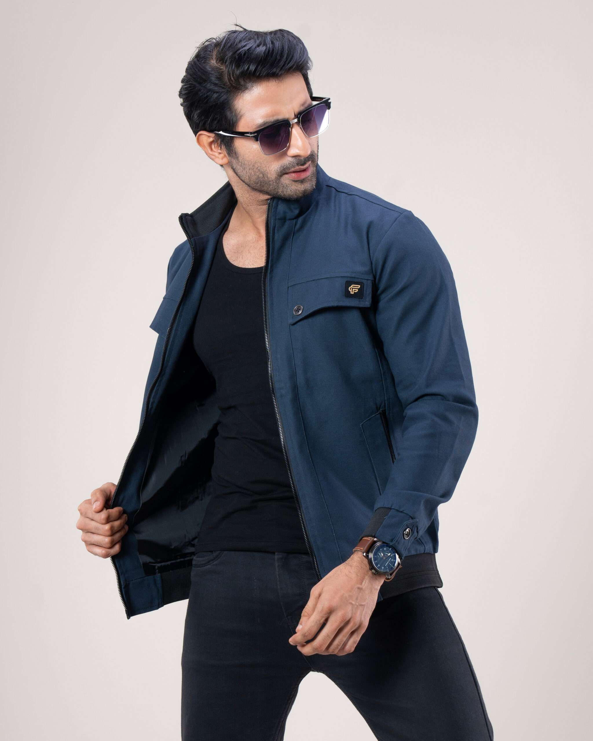 Twill Zipper Jacket (JT-2507)