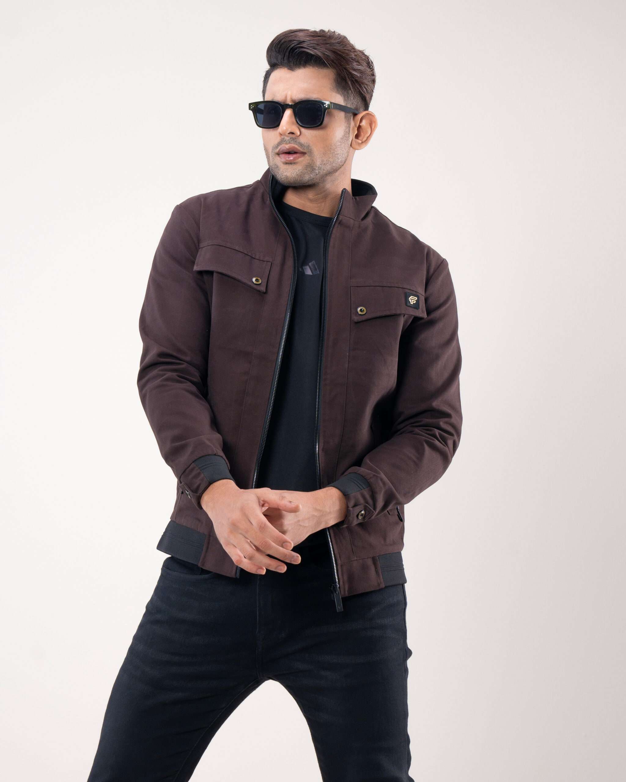 Twill Zipper Jacket (JT-2508)