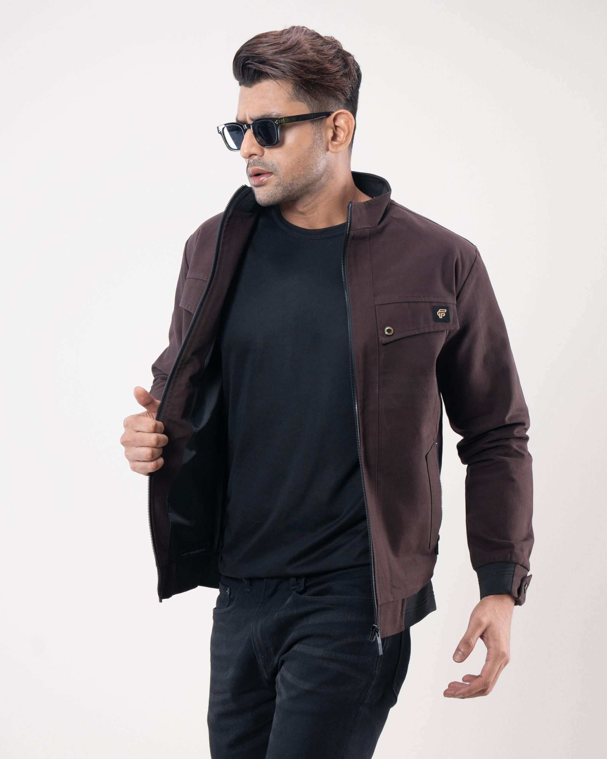 Twill Zipper Jacket (JT-2508)
