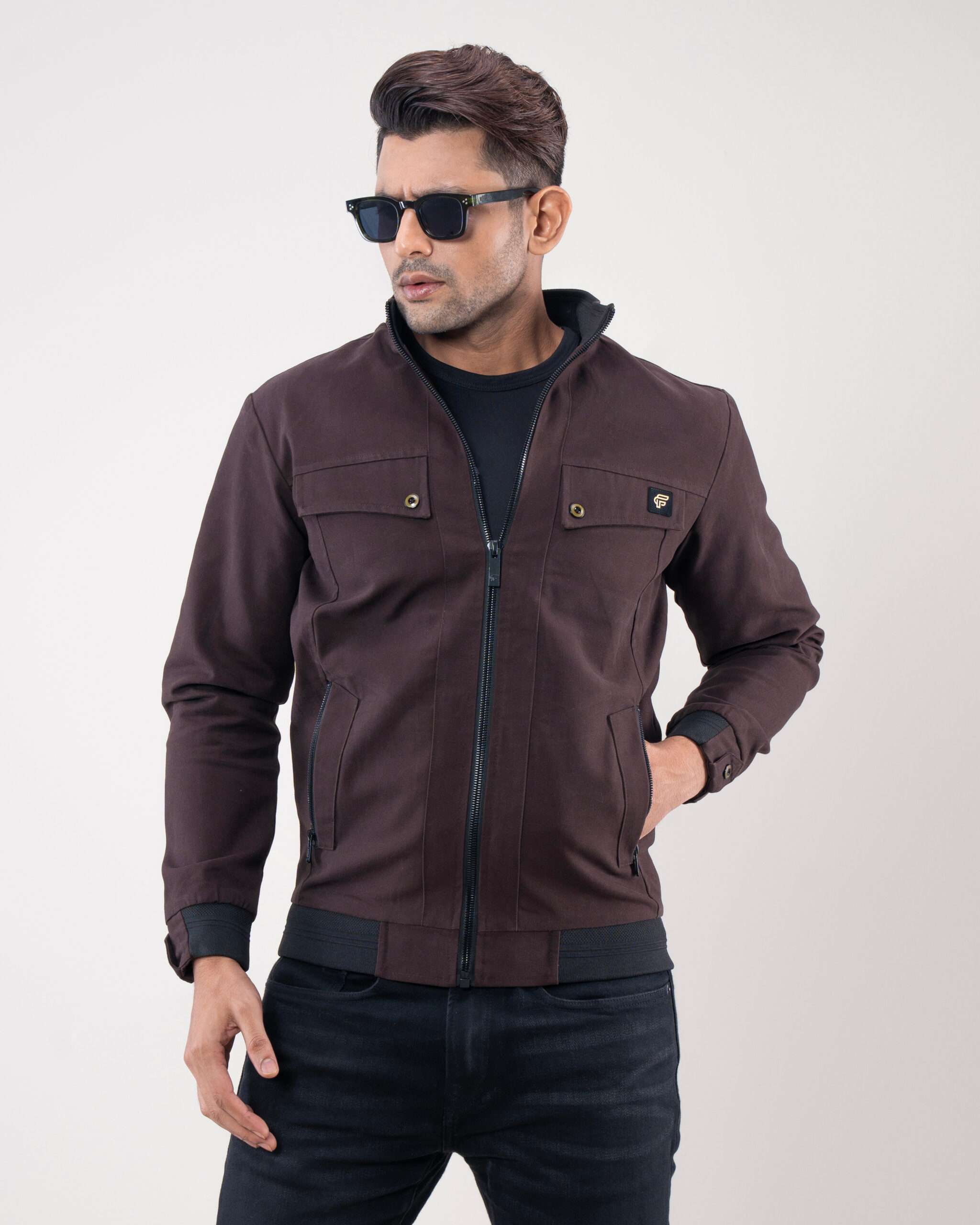 Twill Zipper Jacket (JT-2508)