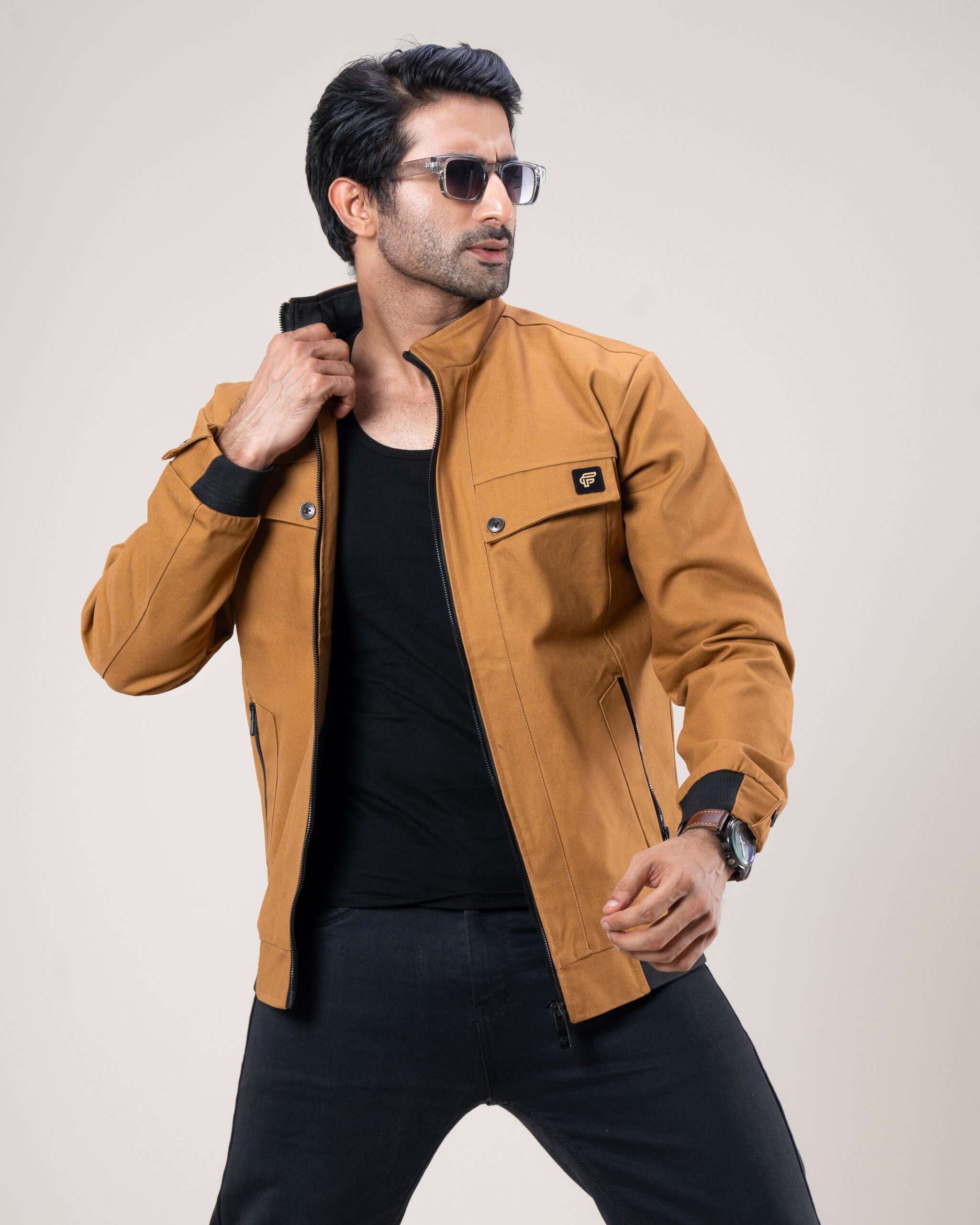 Twill Zipper Jacket (JT-2509)