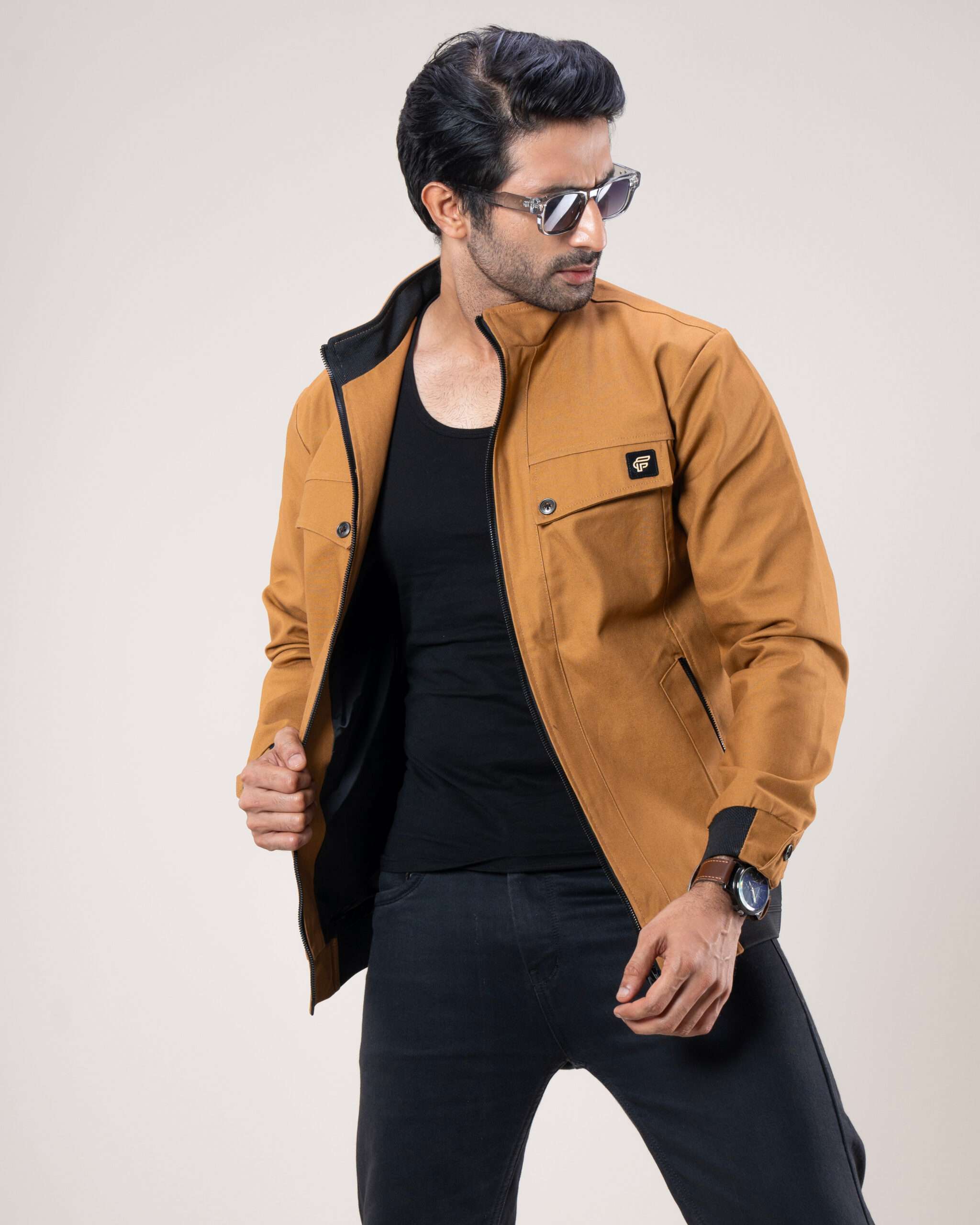 Twill Zipper Jacket (JT-2509)