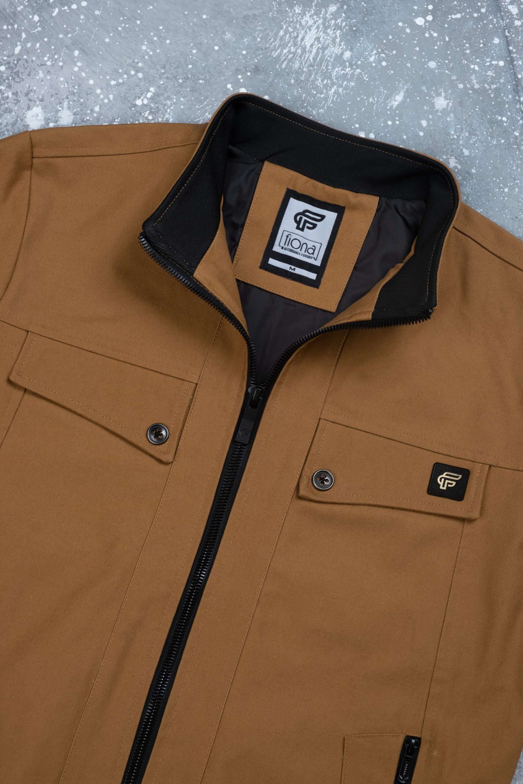 Twill Zipper Jacket (JT-2509)