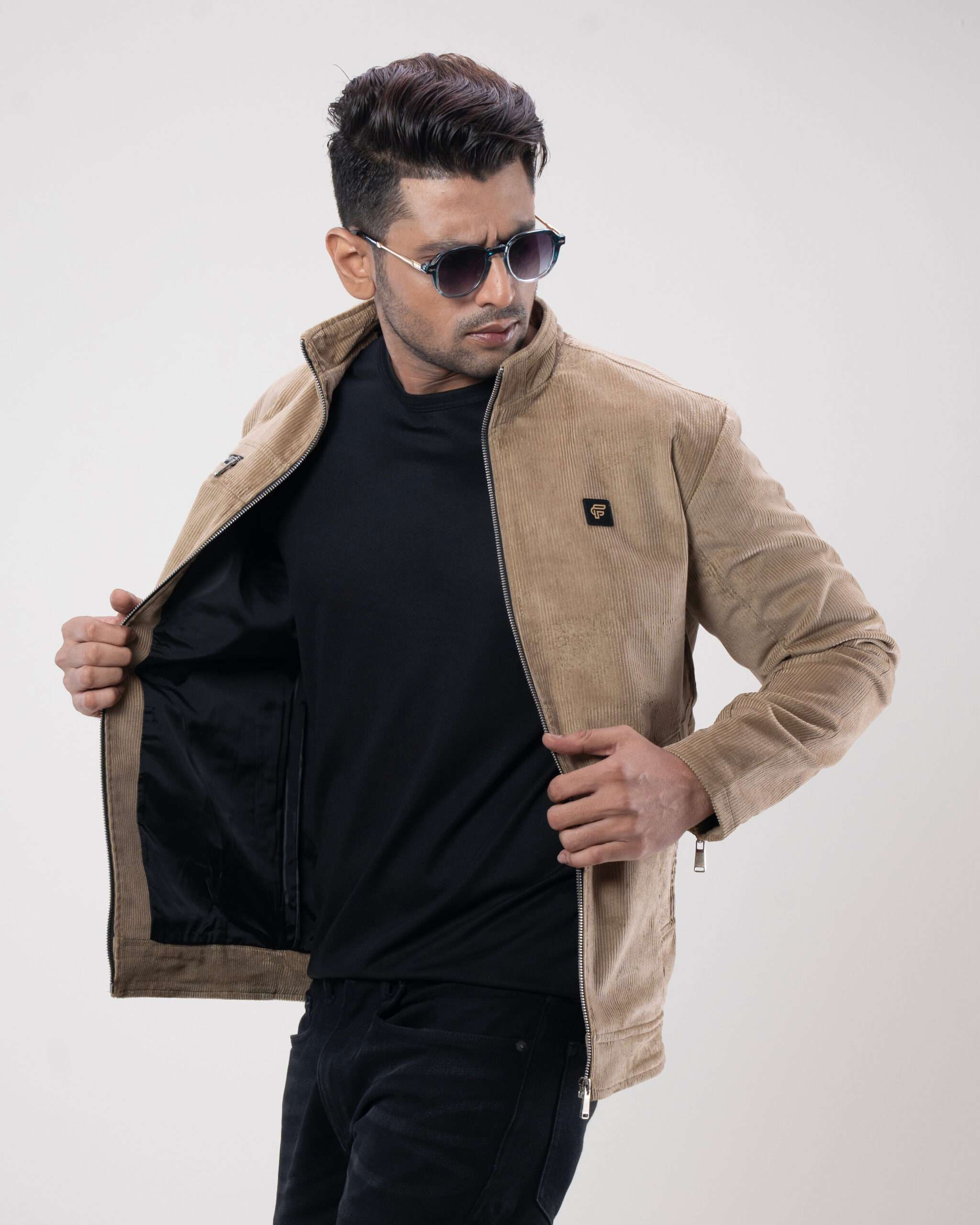 Cord Jacket-(JC-2501)