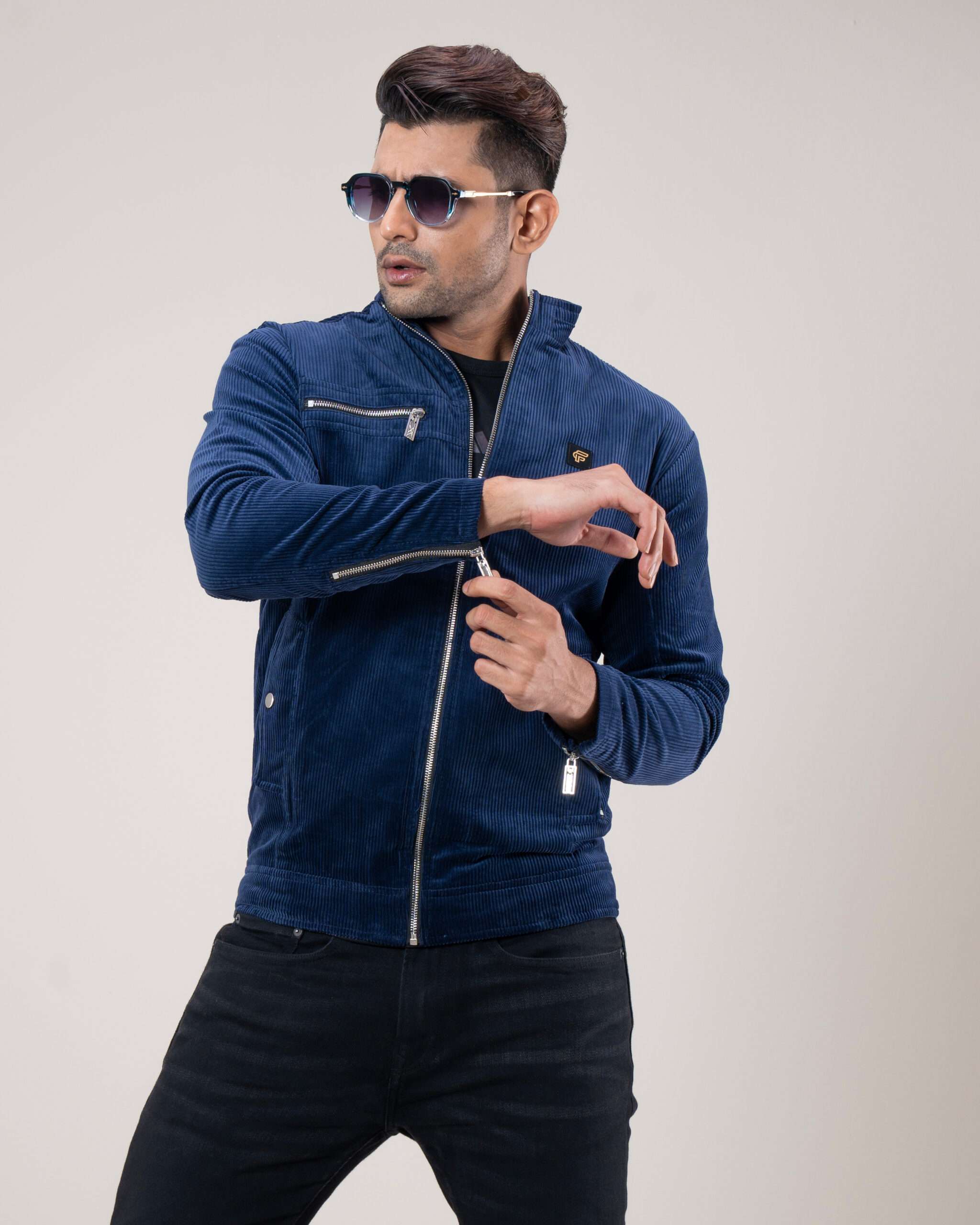 Cord Jacket-(JC-2504)