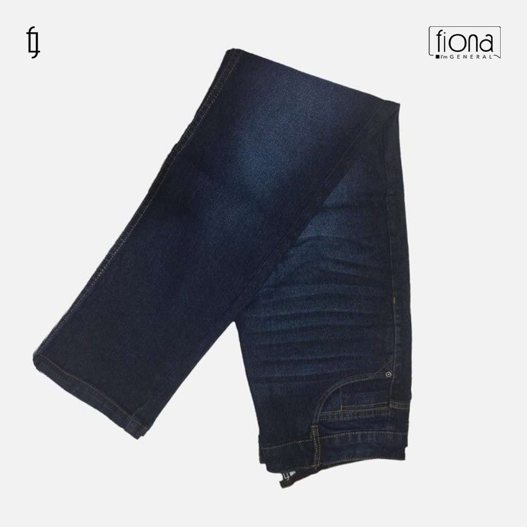 Navy Blue Denim Pant