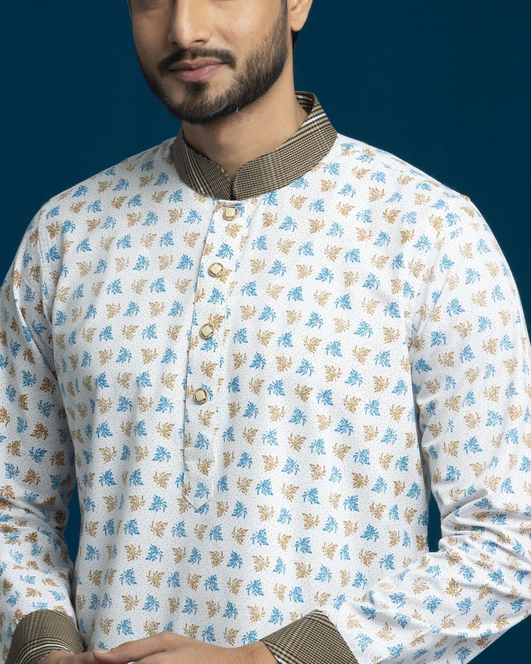 Panjabi (FN-031)-Slim Fit