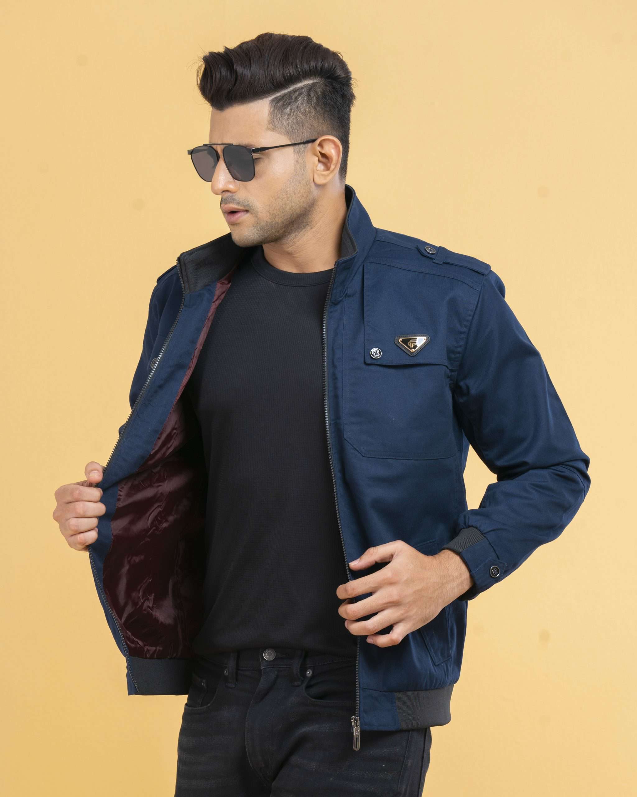 Export Twill Jacket TL-004 (Navy)