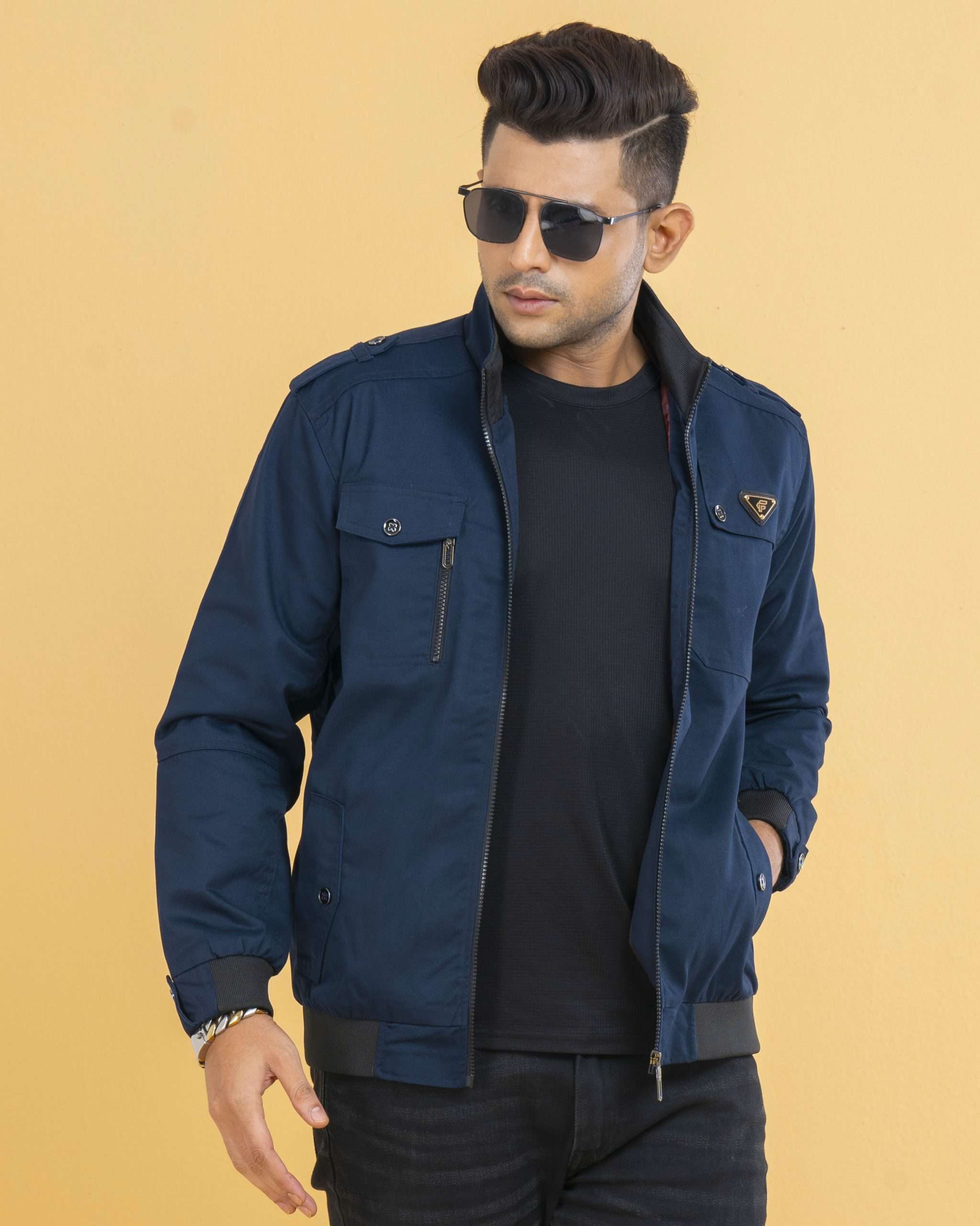Export Twill Jacket TL-004 (Navy)