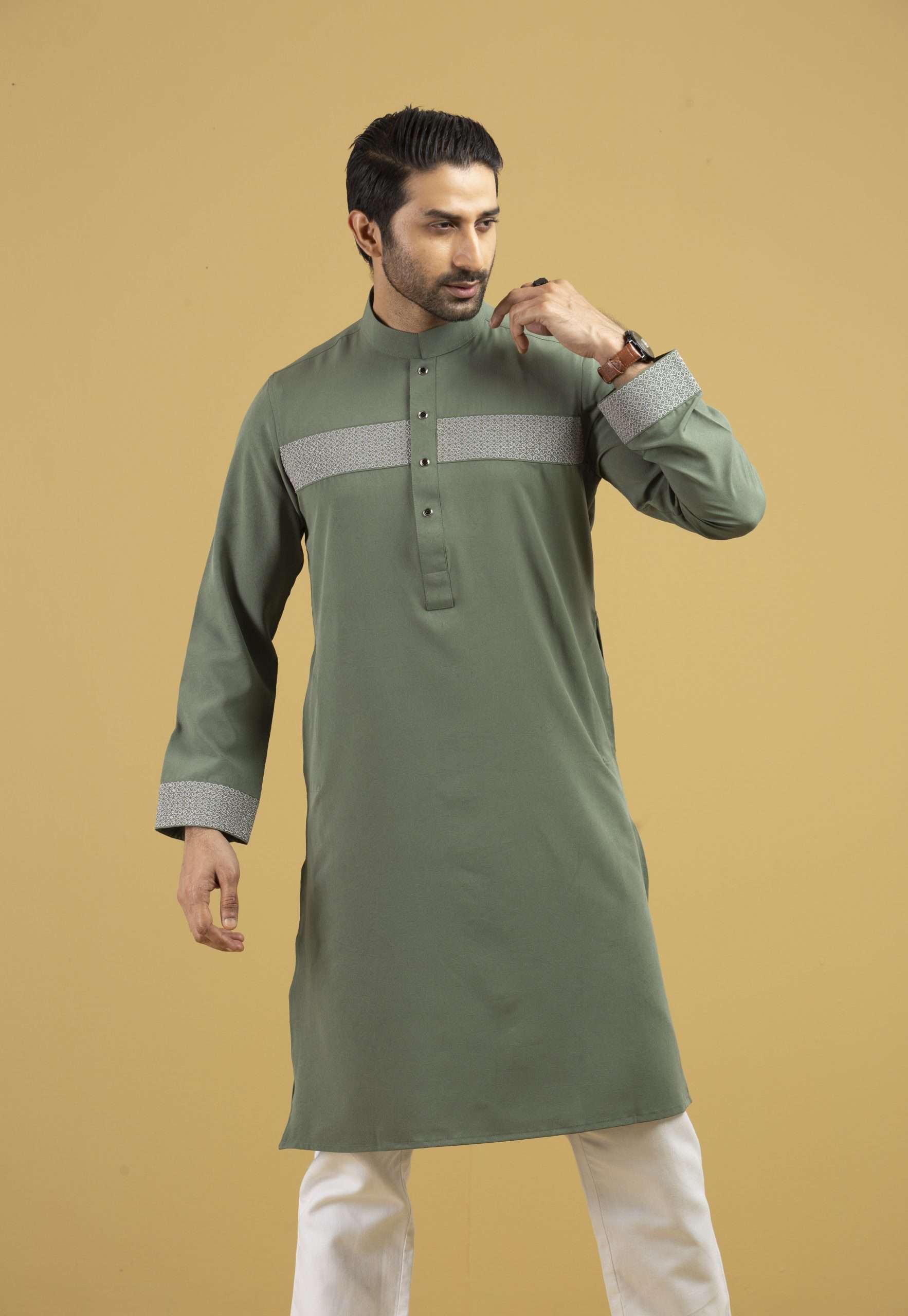 Embroidery Luxury Panjabi (SG-104 A)